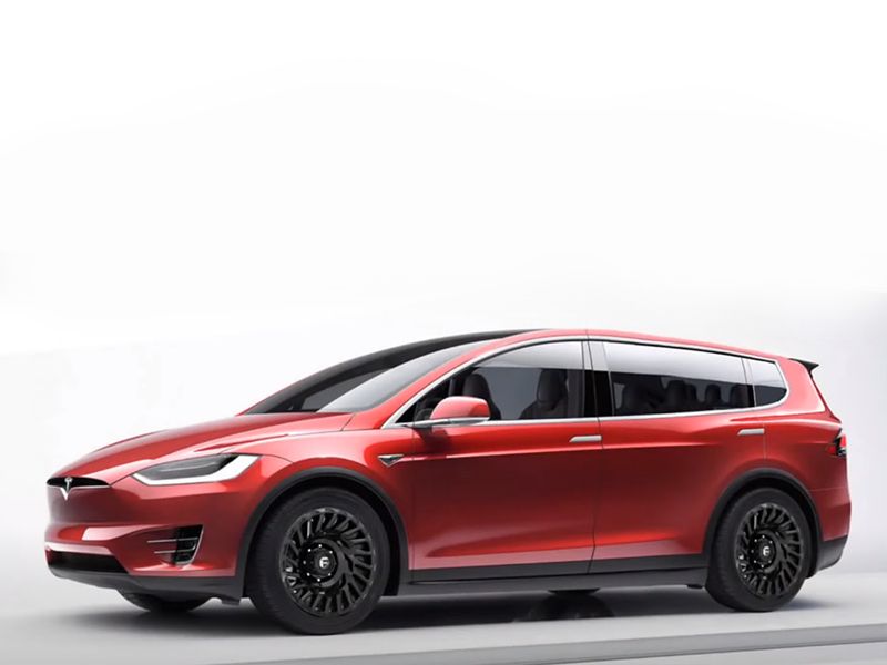 Tesla model x minivan discount
