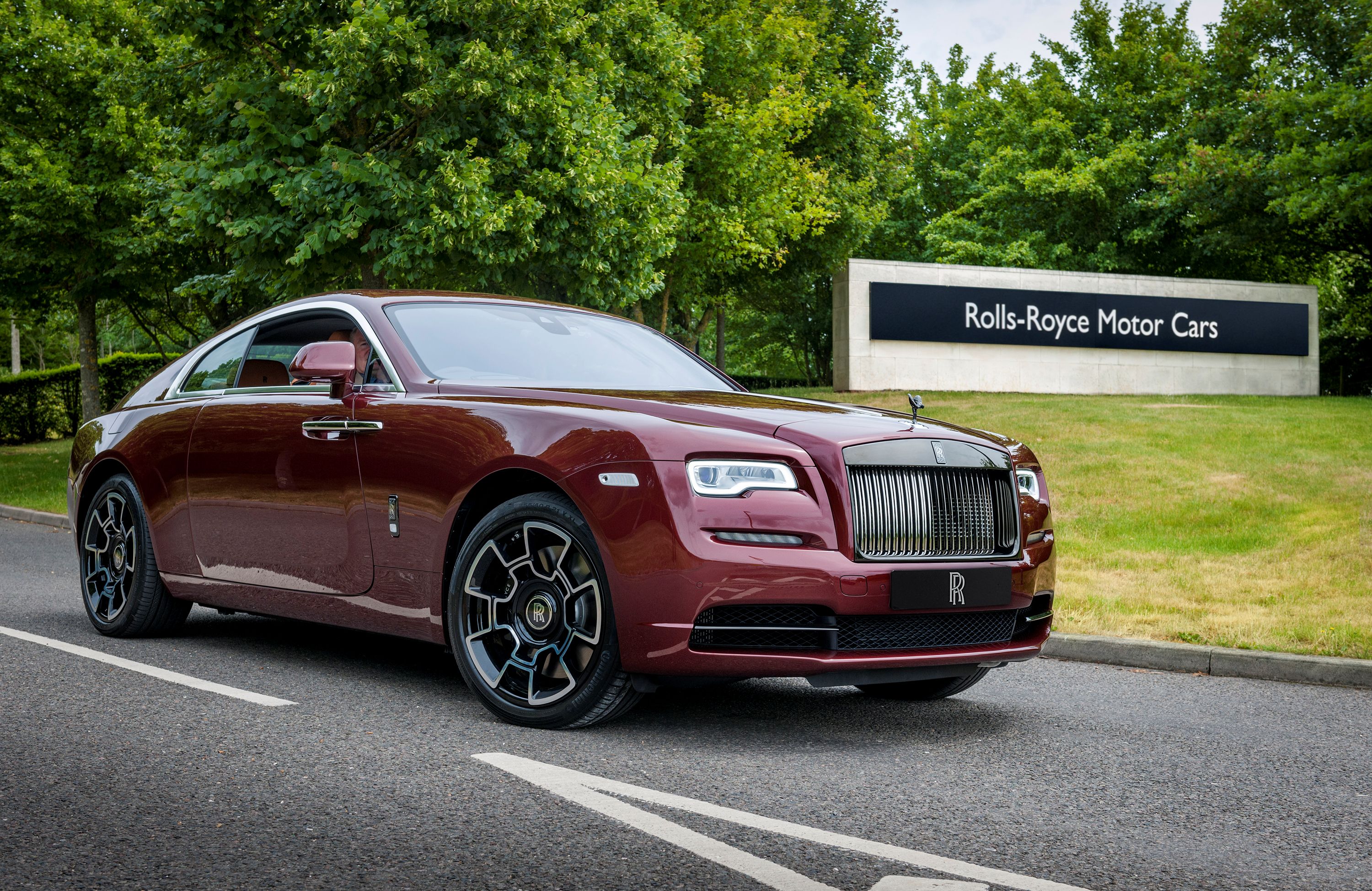 Rolls-royce Delivers Special Car To A Customer