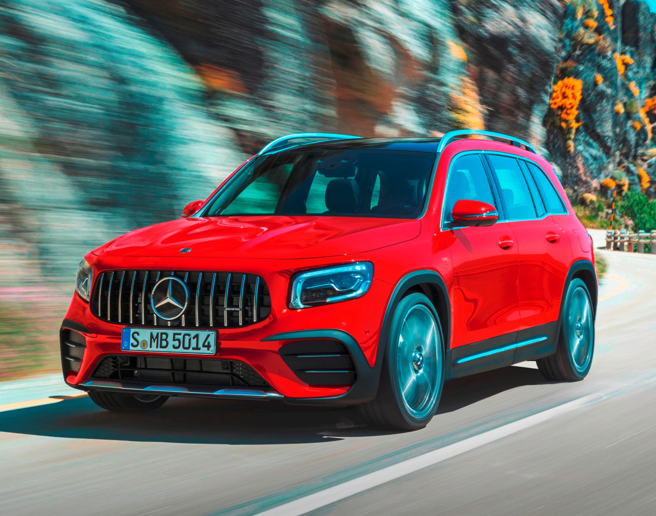 This Is The Mercedes-AMG GLB45 Before You're Supposed To See It