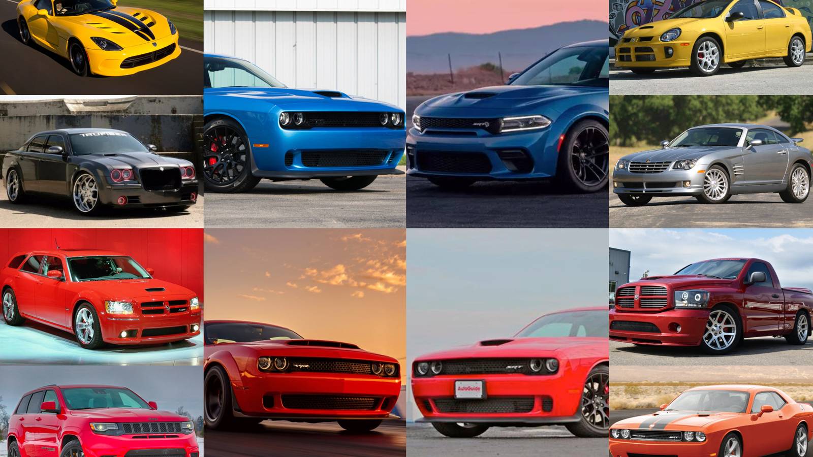 History Of SRT In 11 Vehicles