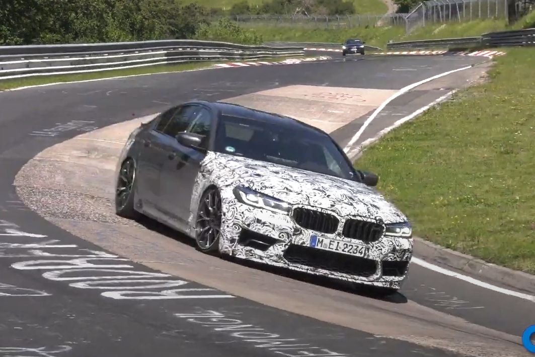 Watch The BMW M5 CS Dominate The Nurburgring
