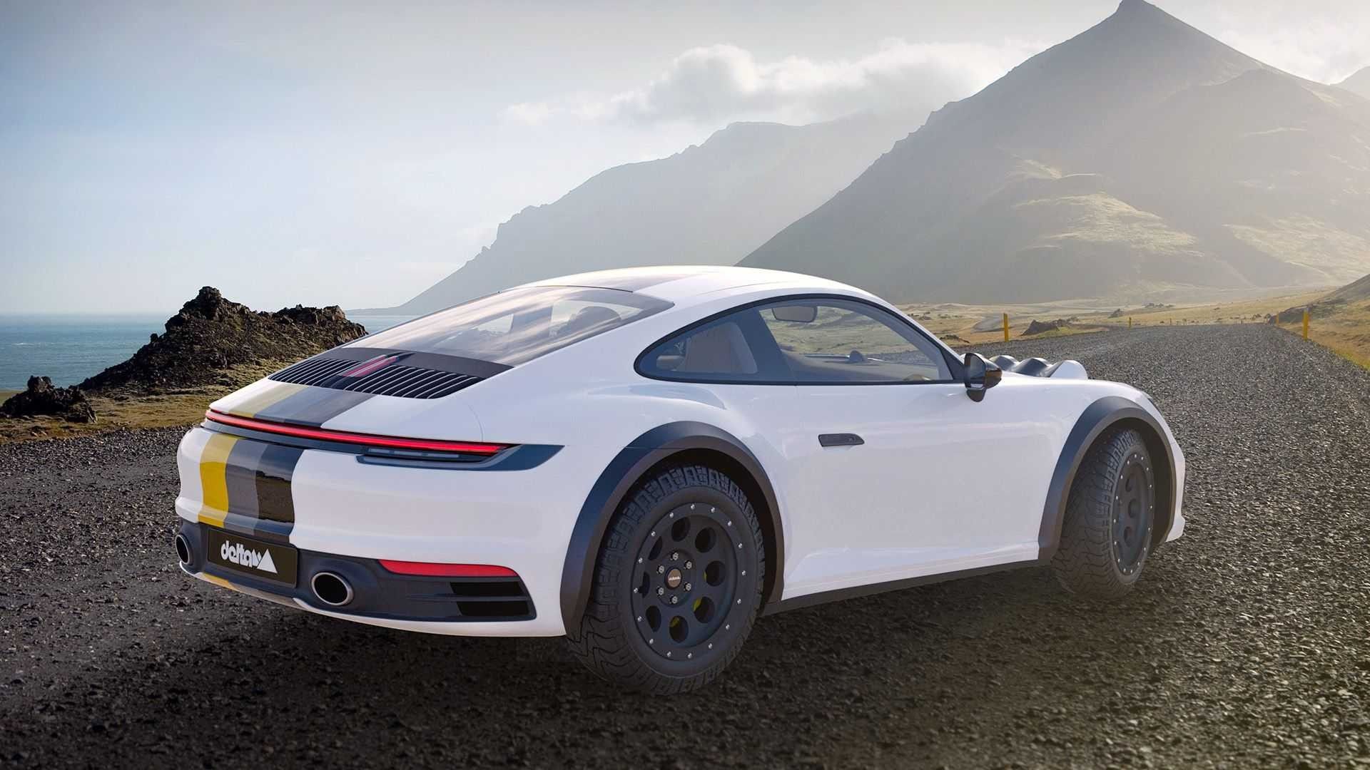 2021 Porsche 911 Transformed Into Hardcore Rally Car