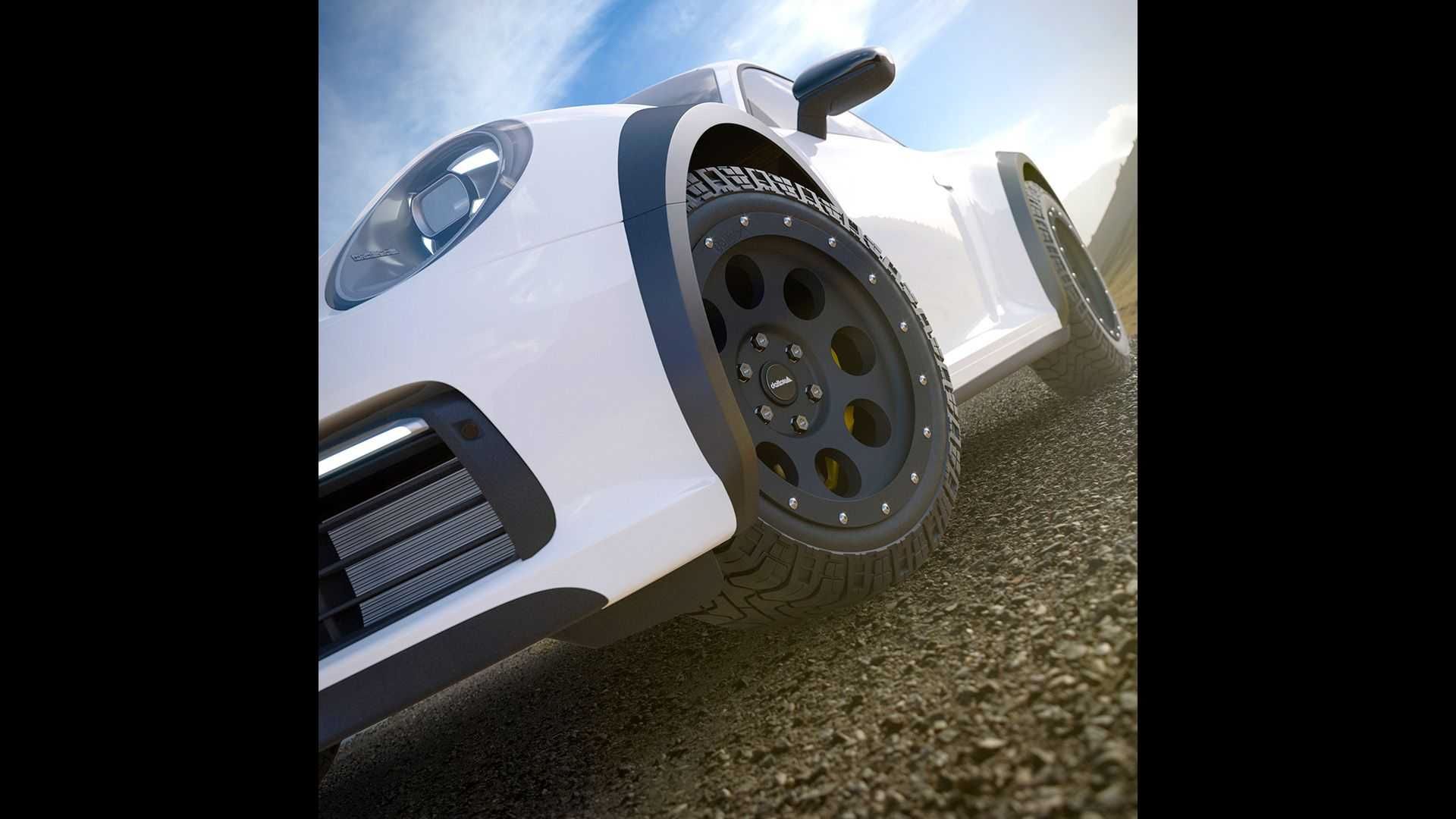 2021 Porsche 911 Transformed Into Hardcore Rally Car