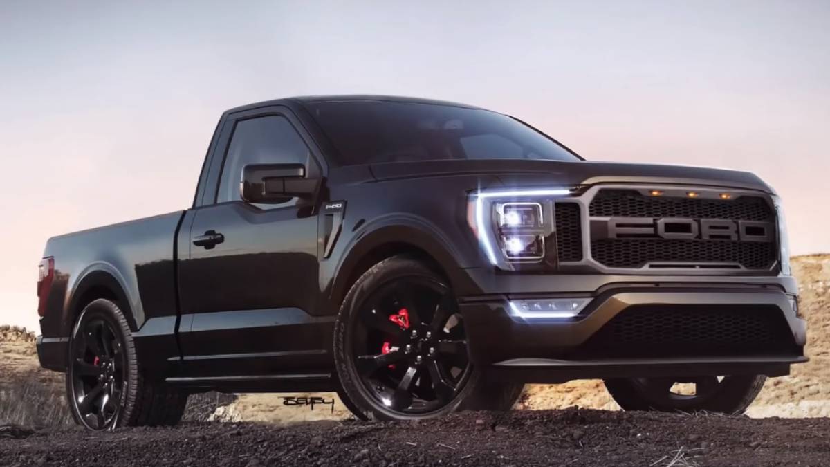 Check Out This Modern Ford F-150 SVT Lightning