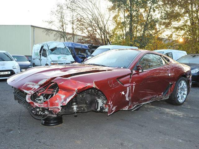 5 Painfully Wrecked Ferraris