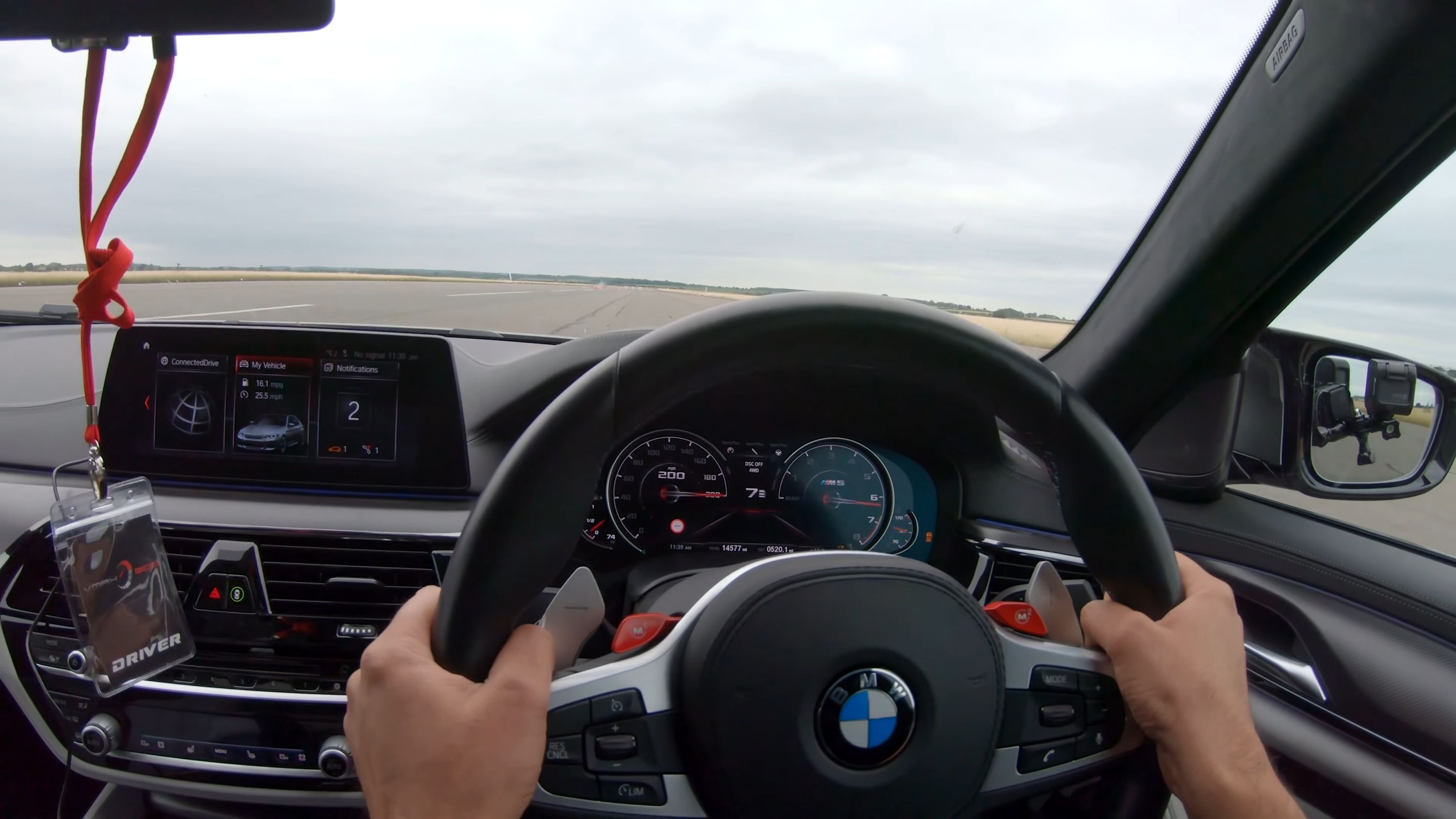 Watch The BMW M5 Hit 200 MPH With Ease