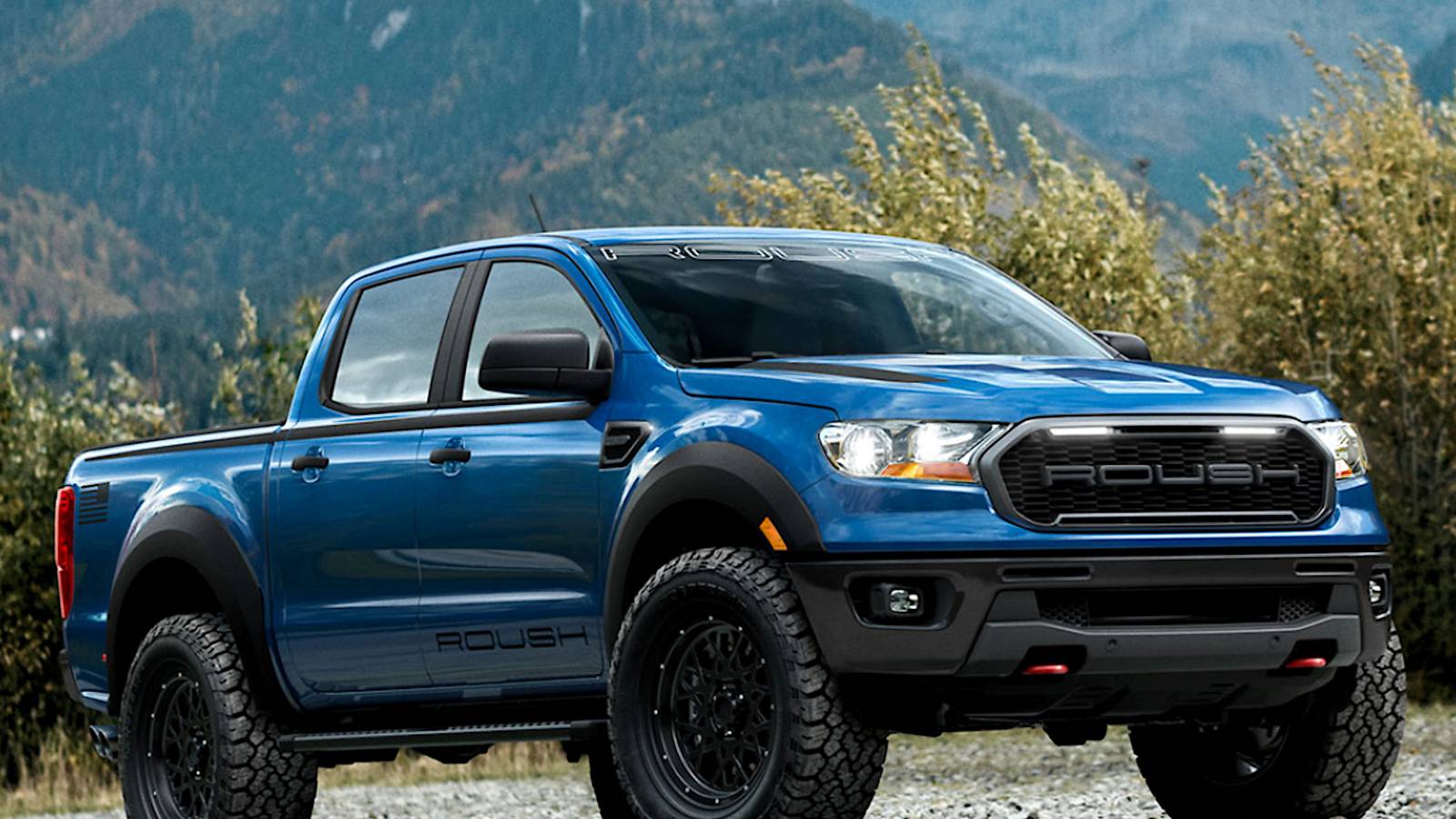 Ford Ranger Rocher Roush Unleashes Rugged New Ford Ranger