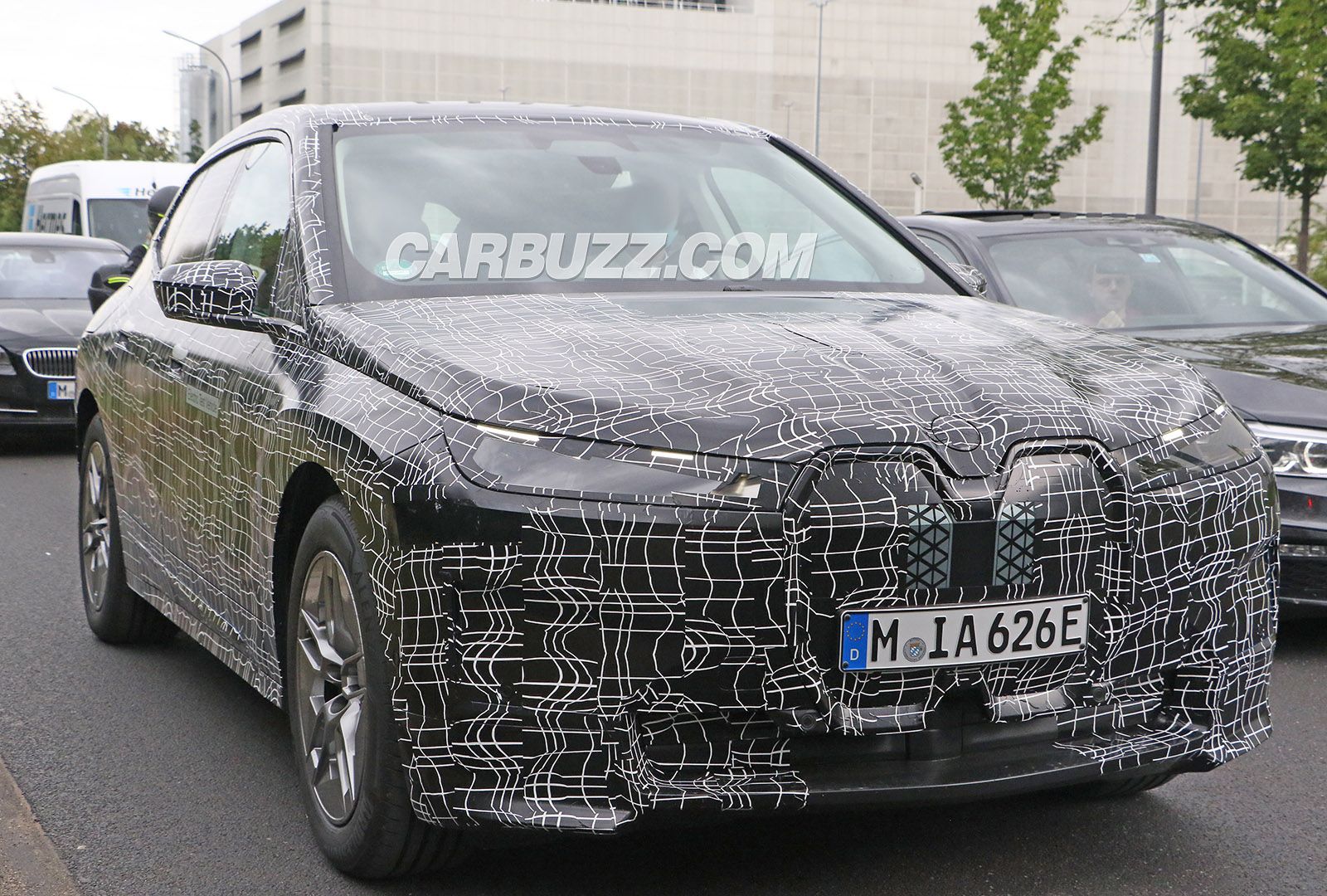 Best Look Yet At BMW's Flagship Electric SUV