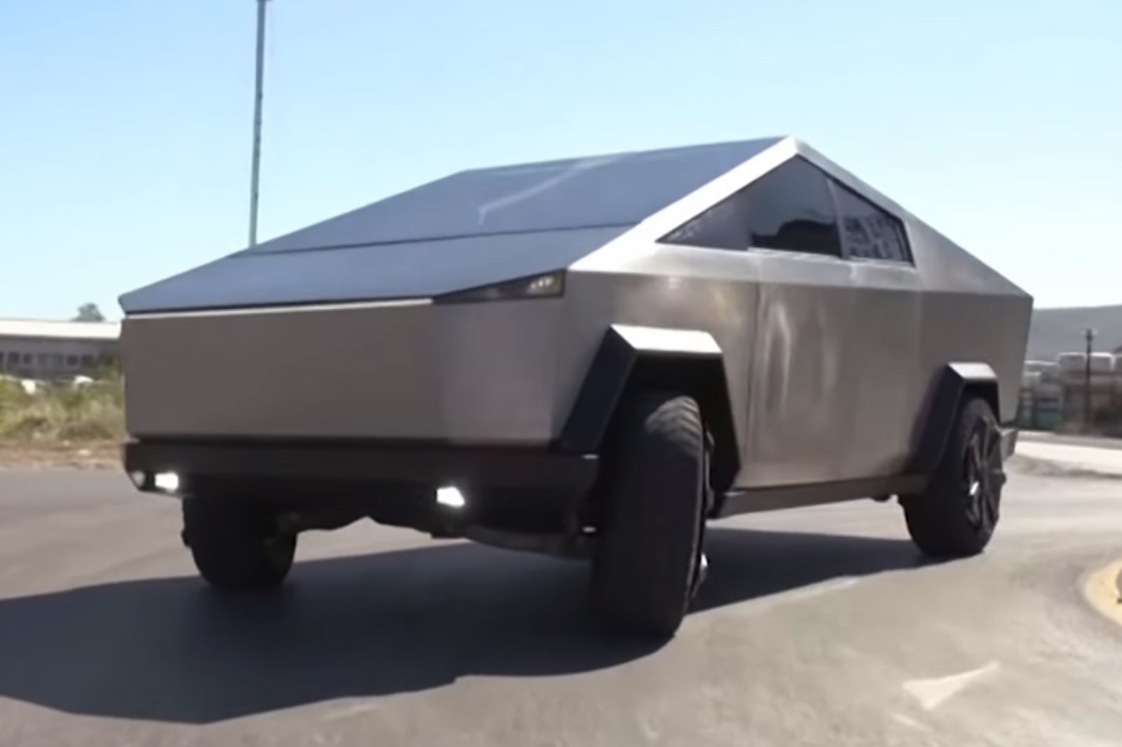 These Guys Ripped Apart A Ford Raptor To Build A Fake Tesla Cybertruck