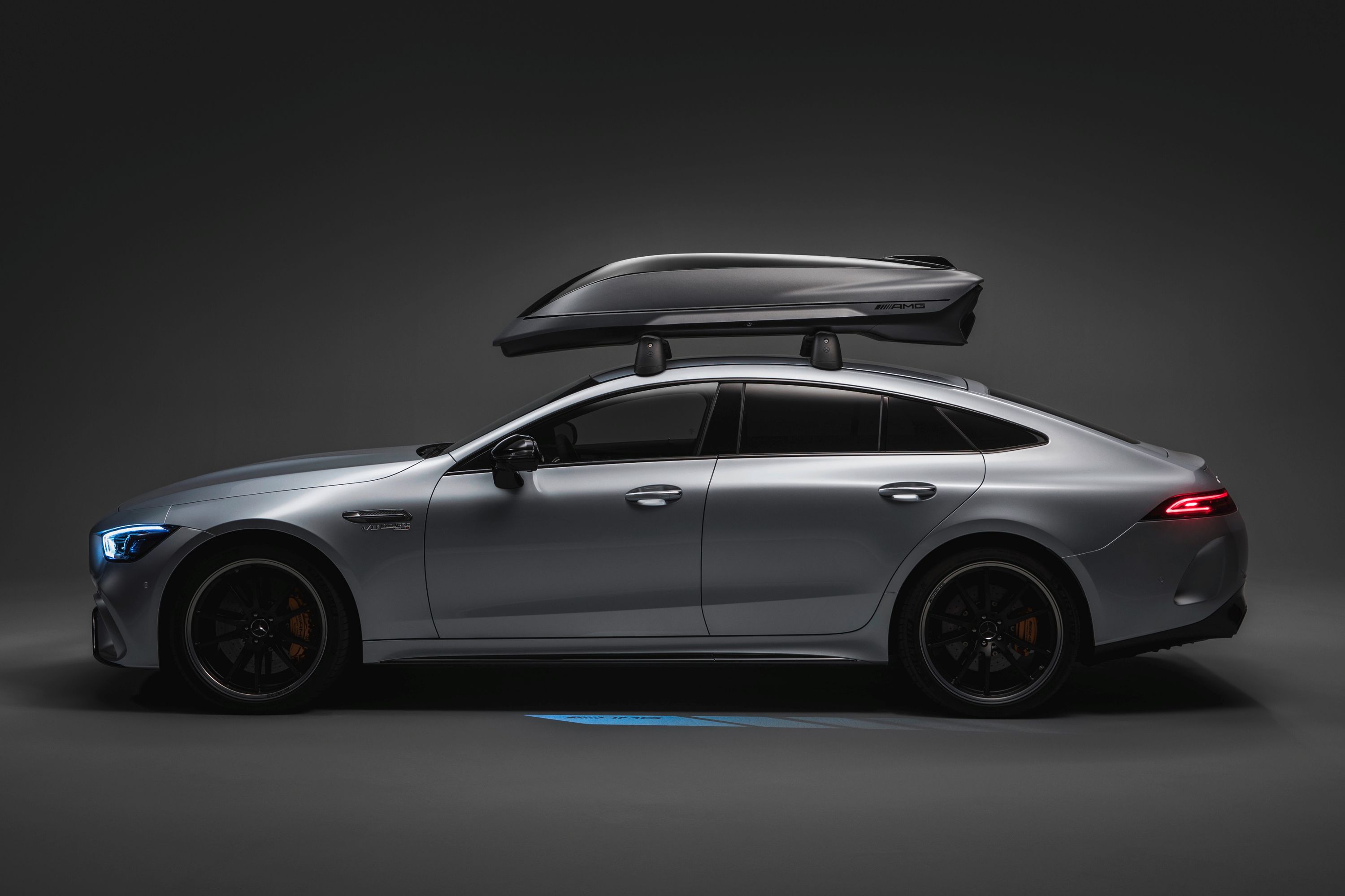 Benz Rear Boxy Mercedes-AMG's New Roof Box Has Its Own Rear Diffuser