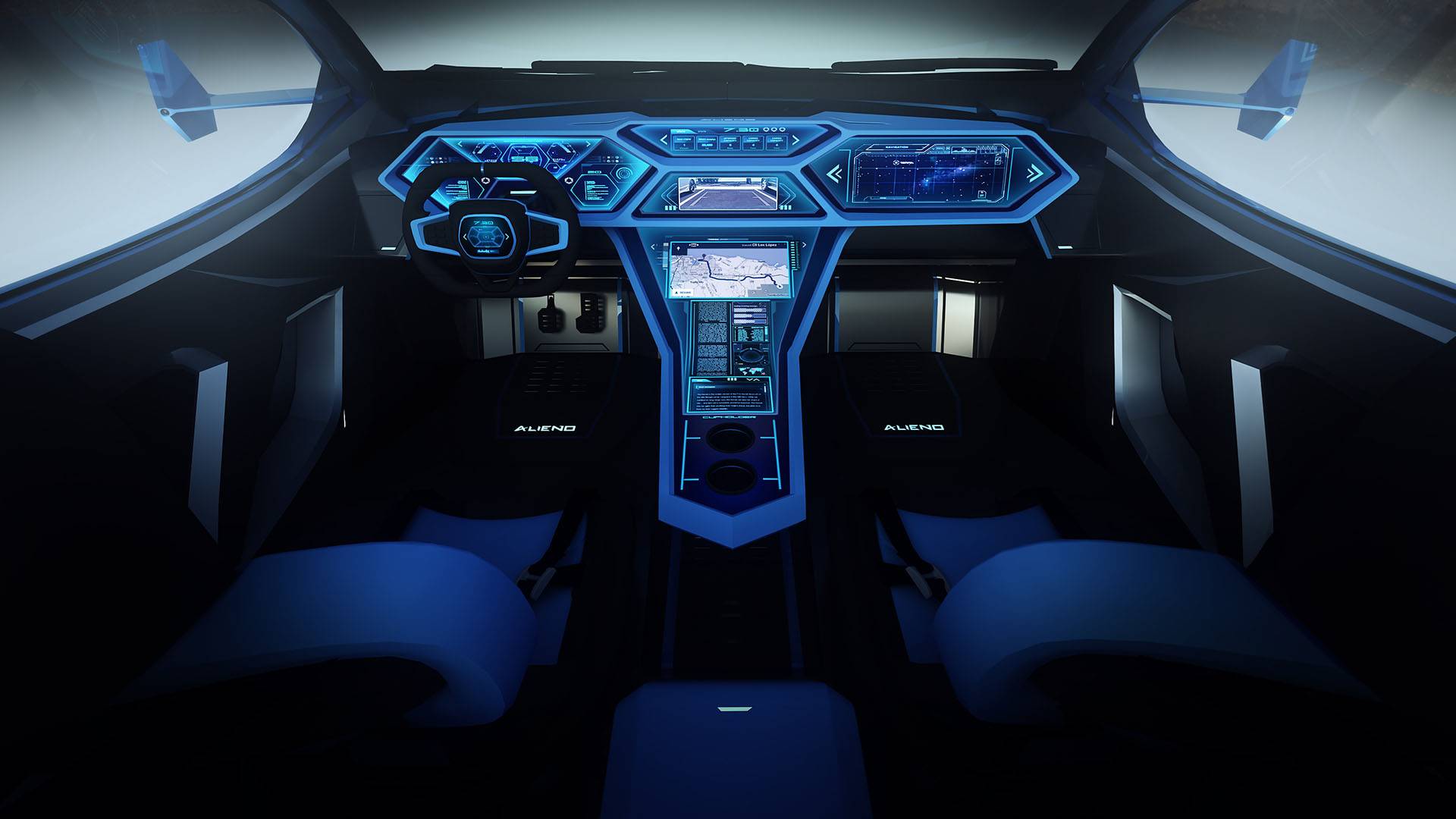Hyper Car External System This Is What The Interior Of A 5,000-HP Hypercar Looks Like