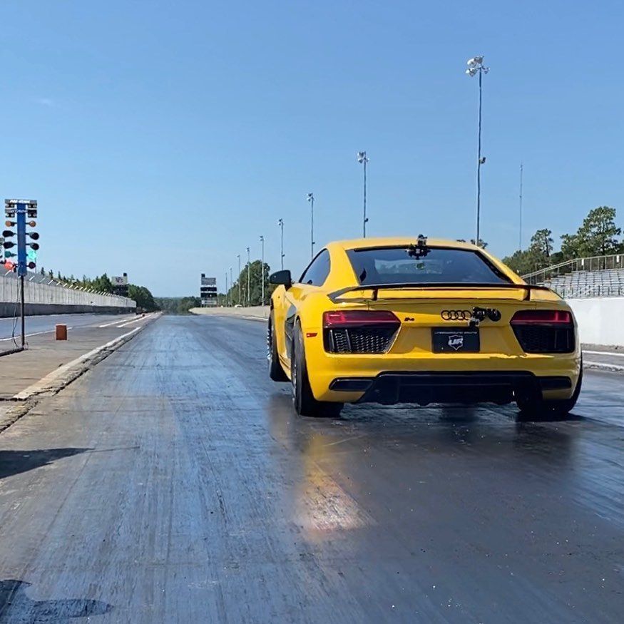 2,000-HP Audi R8 Smashes 7-Second Quarter-Mile