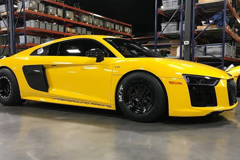2,000-HP Audi R8 Smashes 7-Second Quarter-Mile