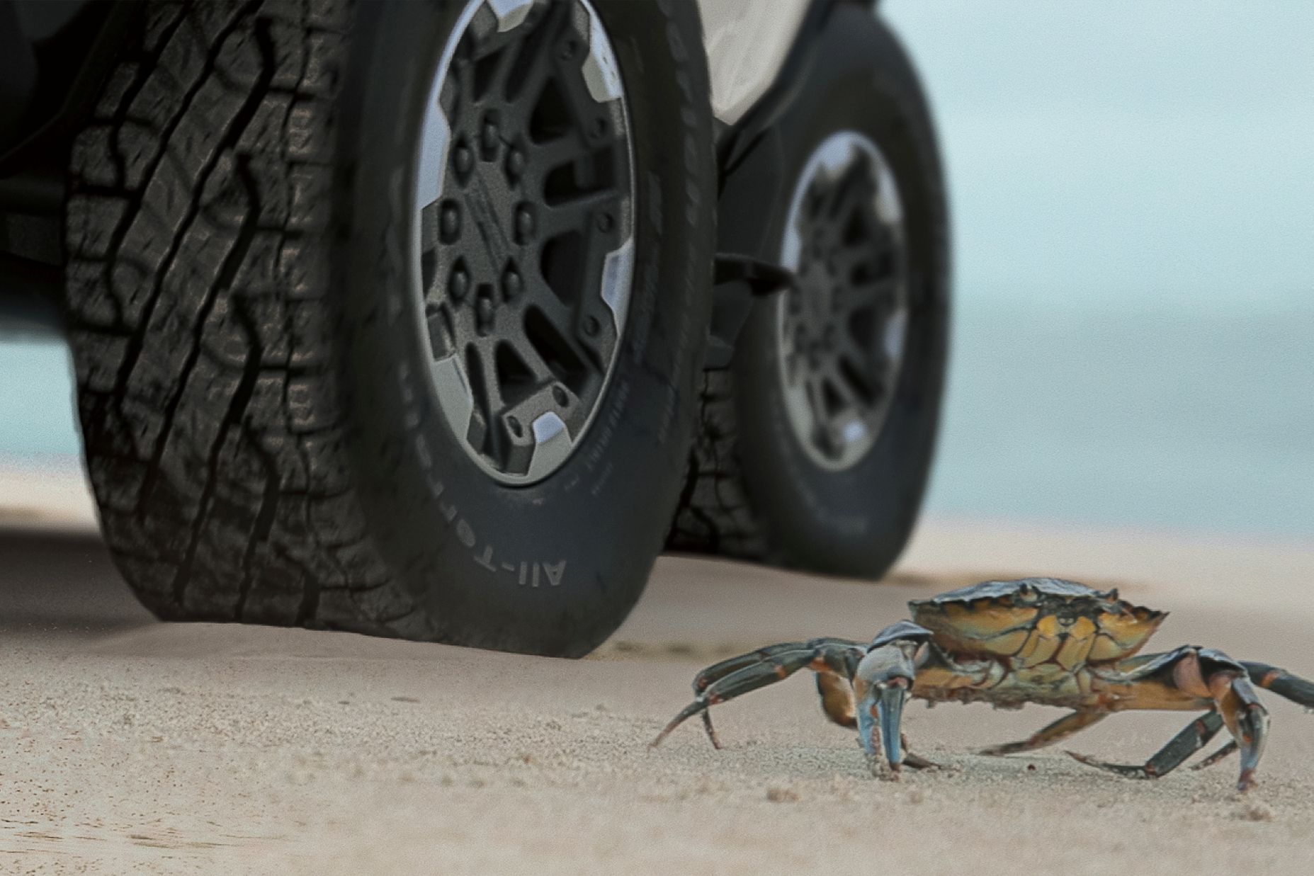 This Is How The GMC Hummer's 'Crab Mode' Works