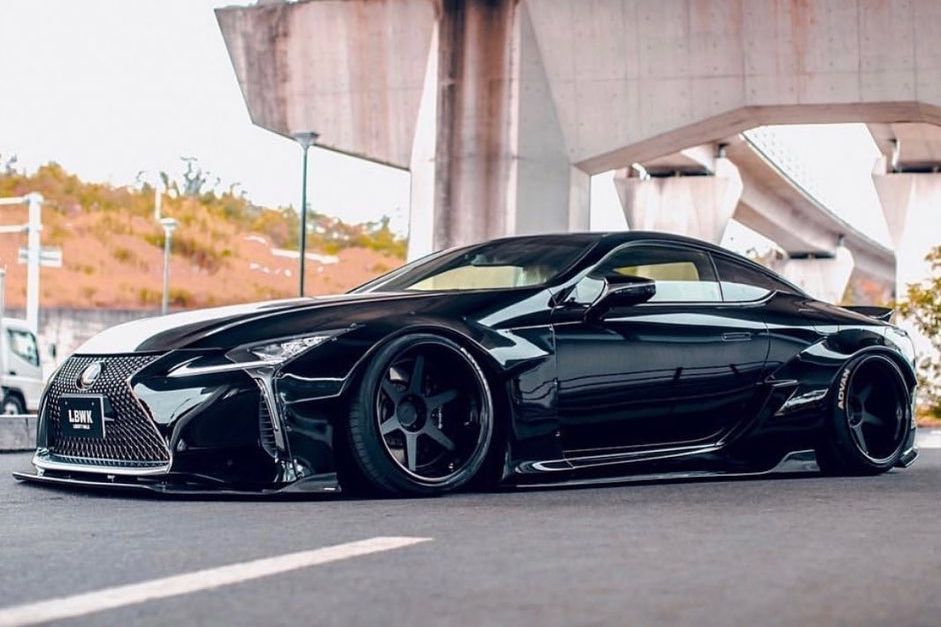 Liberty Walk Lexus LC500 Is One Sinister Coupe