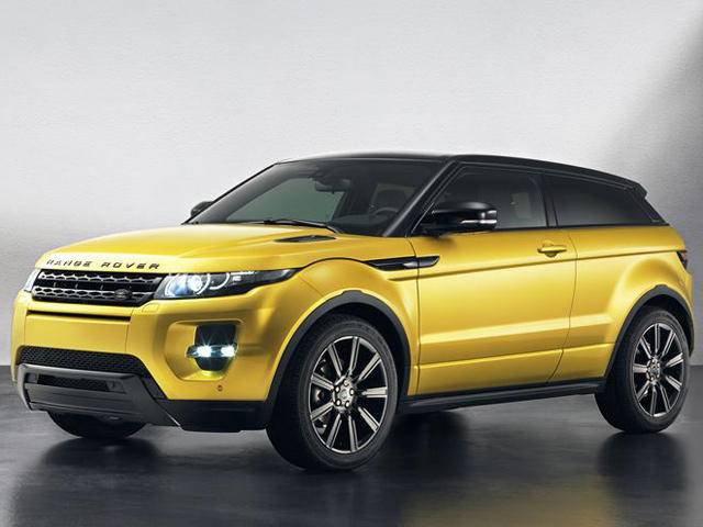Range Rover Unveils Evoque Sicilian Yellow Edition