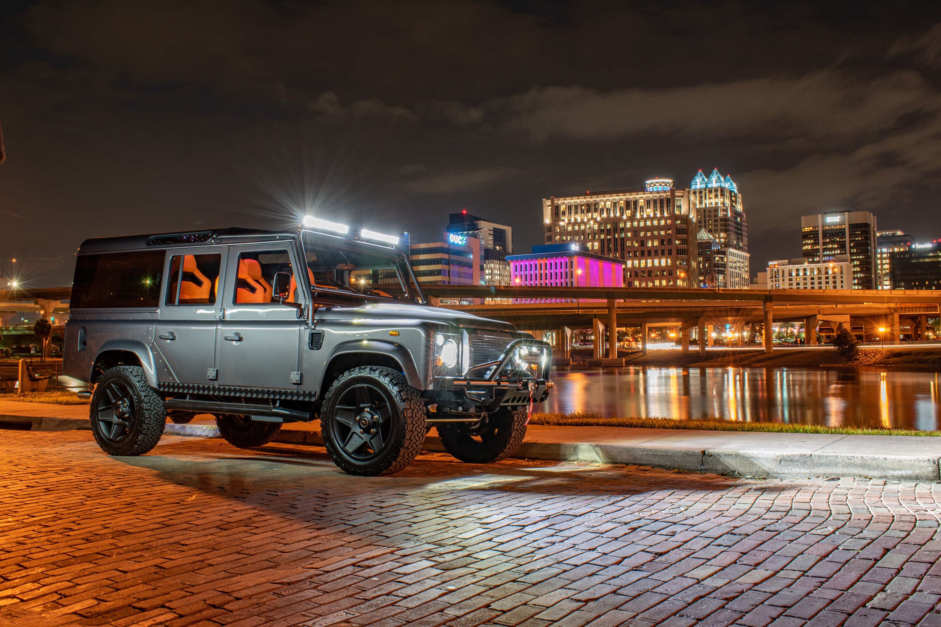 Land Rover Defender Gets Lamborghini Interior And Rolls-Royce Headliner