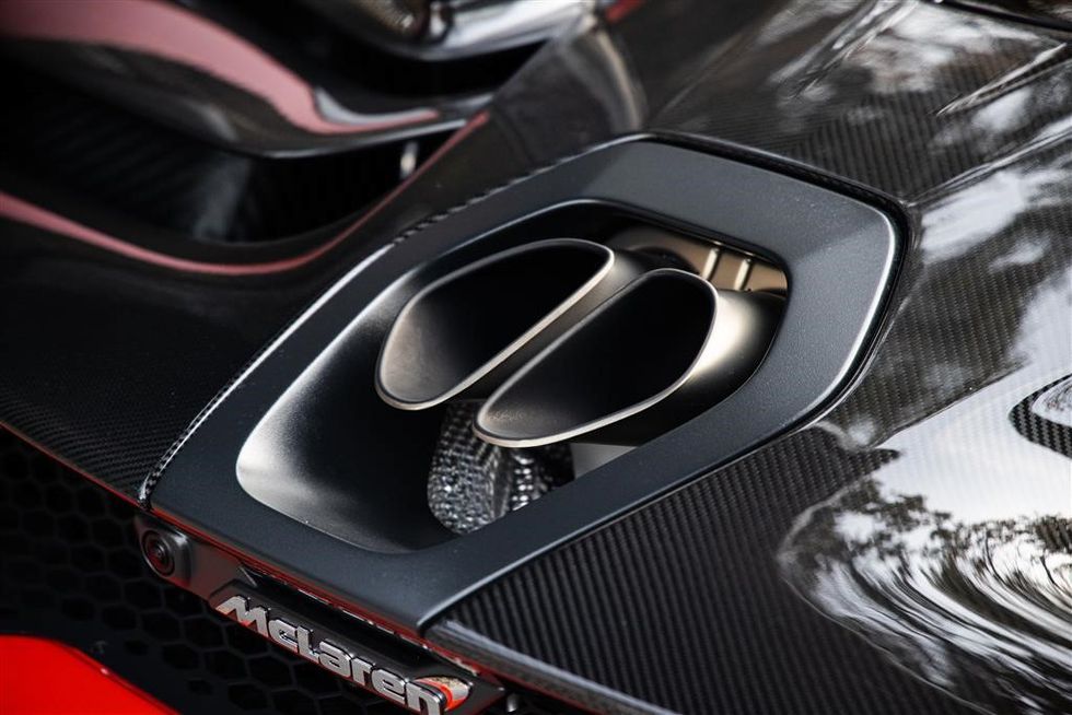 McLaren Senna マウスパッド 黒　純正 マクラーレン・セナ デスクマット：ブラック＆ホワイト スーパーカー