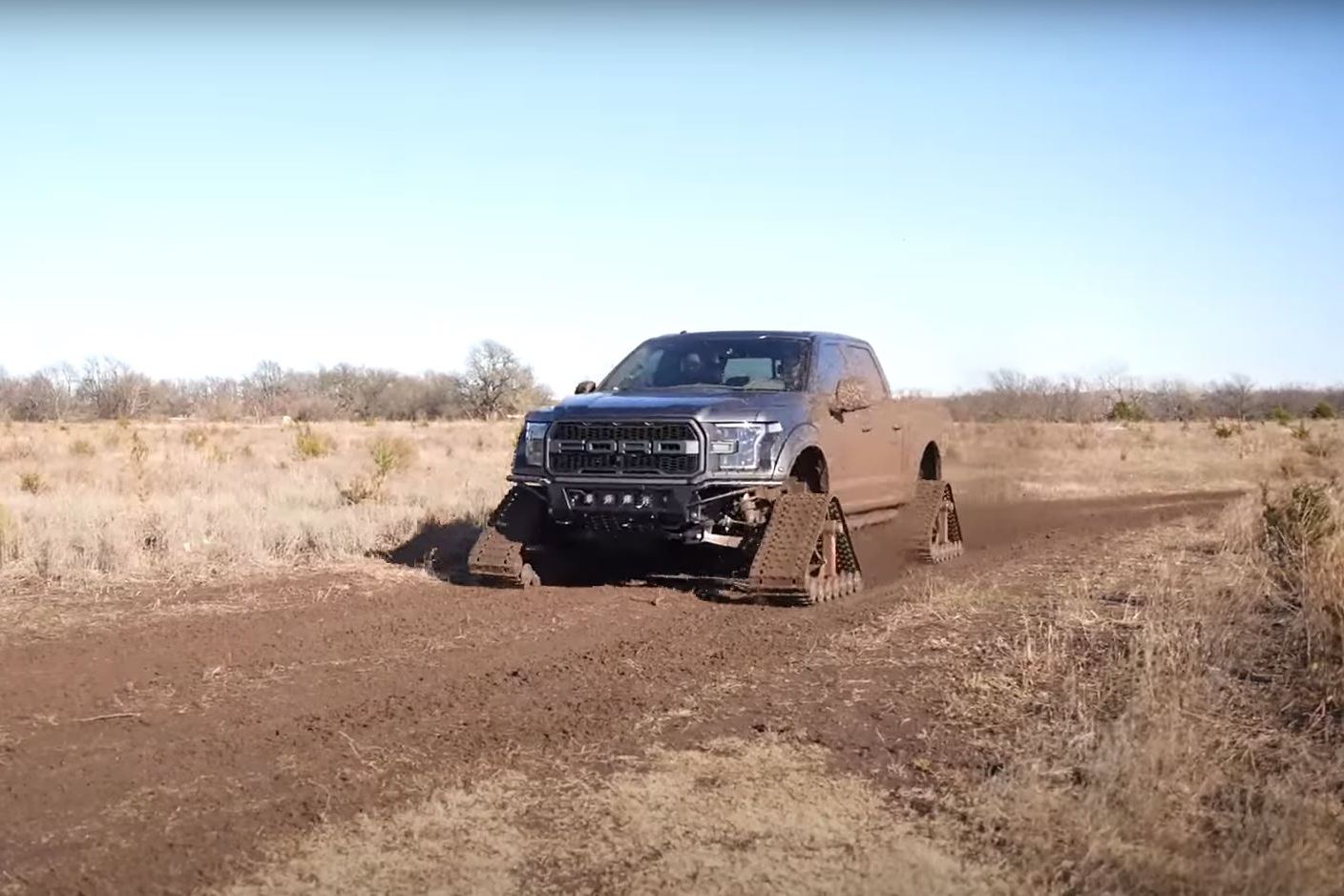 Ford F-150 Raptor Converted Into A Tank