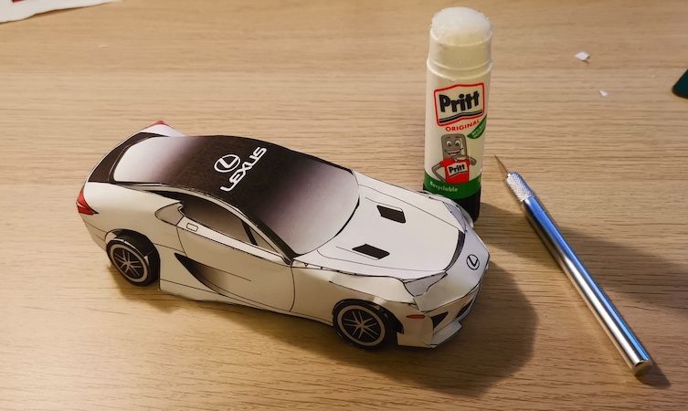 You Can Build Your Very Own Lexus LFA For Free