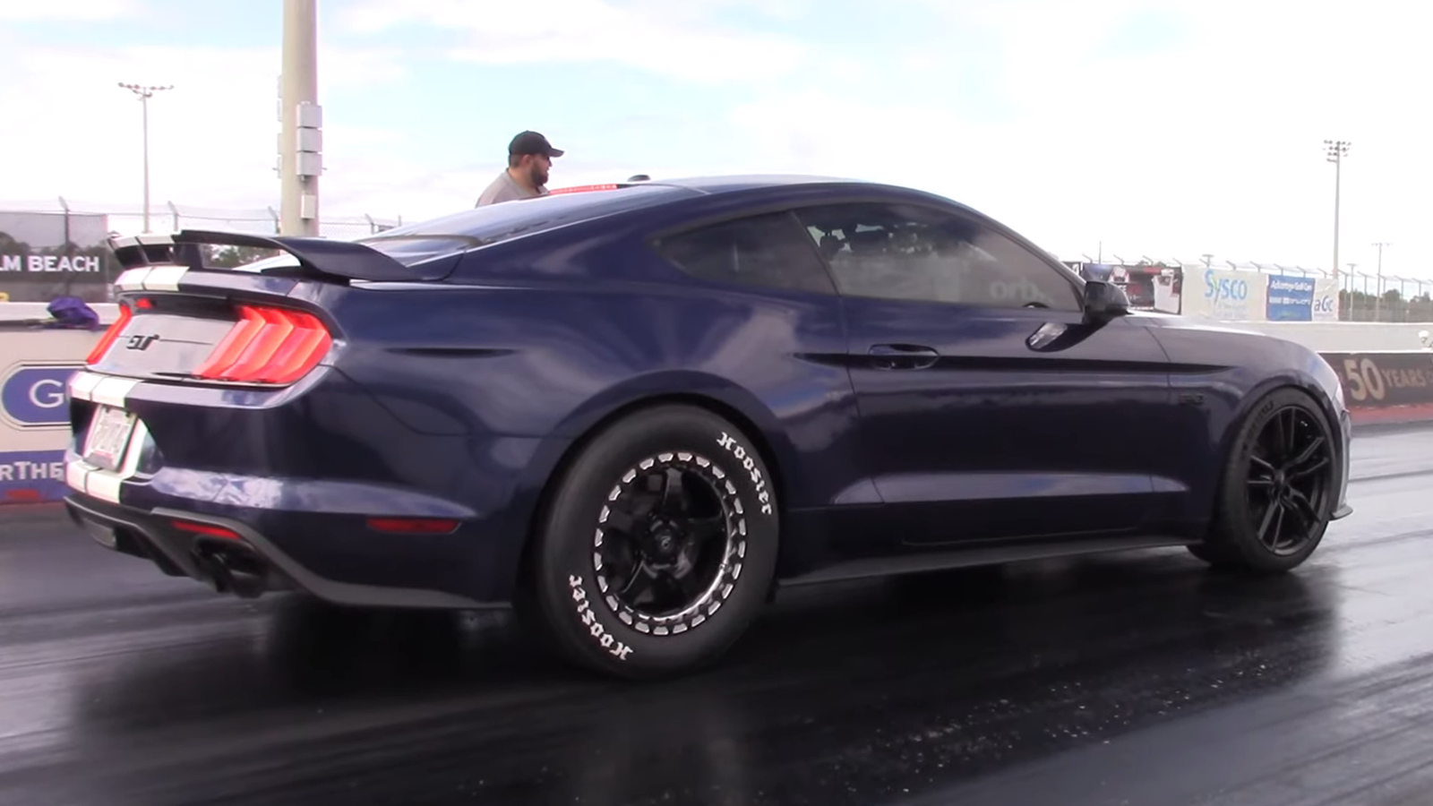 Watch A Supercharged Mustang Clock A 9.7-Second Quarter Mile