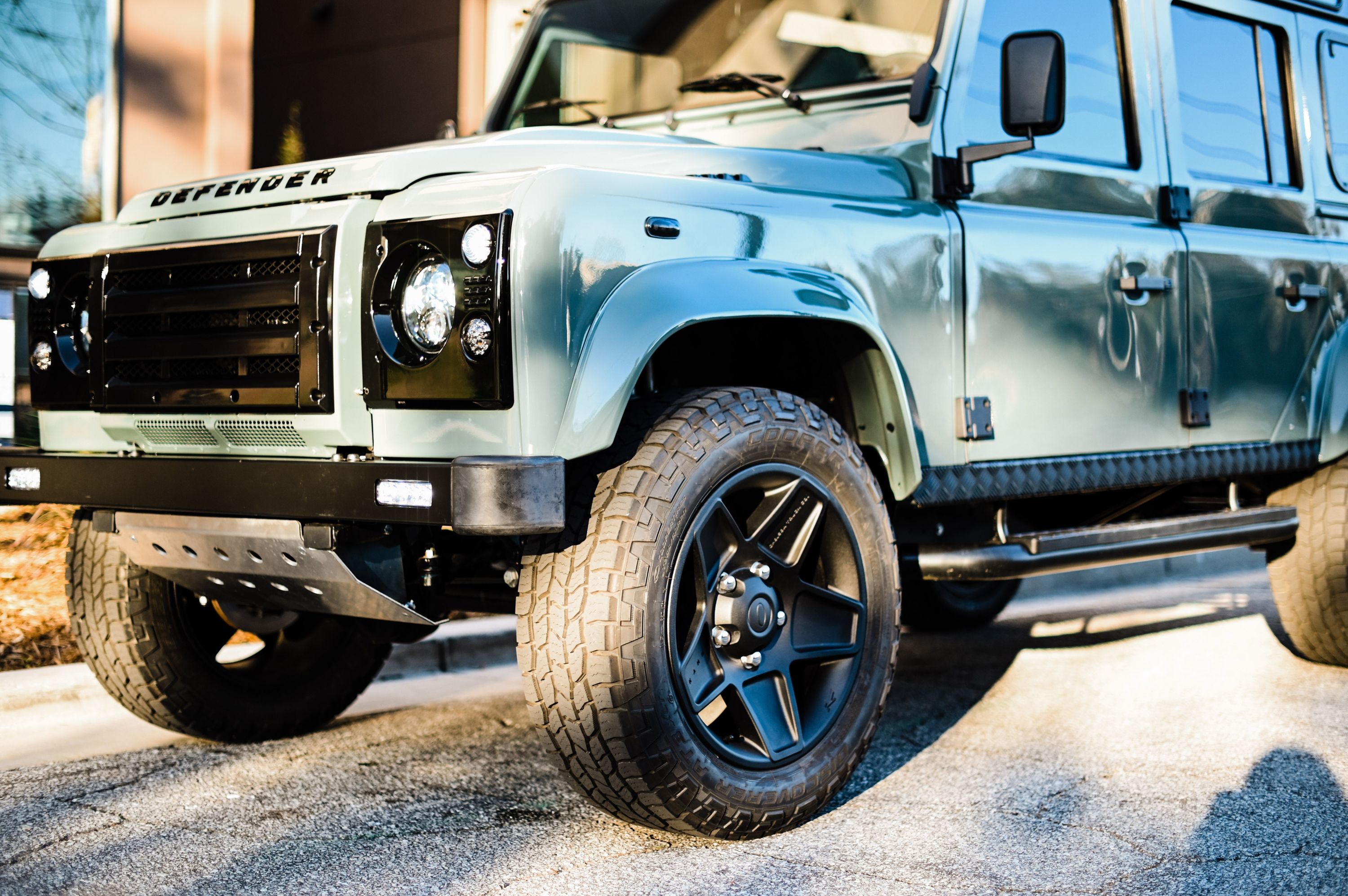 Land Rover Defender 110 Masterfully Restored