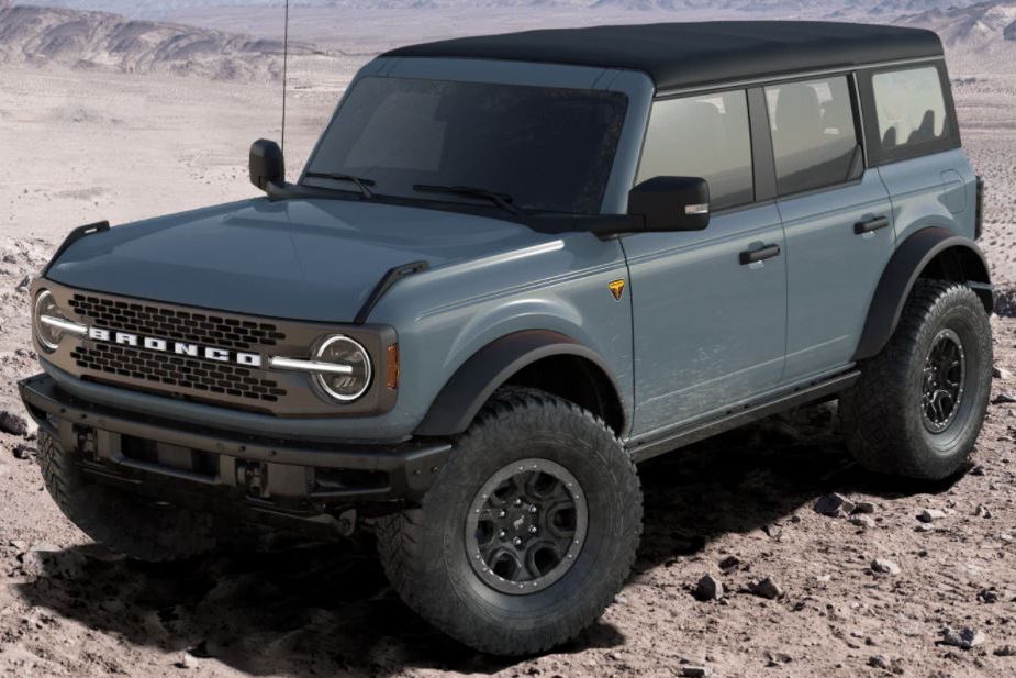 Someone's Trying To Flip Their Four-Door Ford Bronco Badlands Reservation