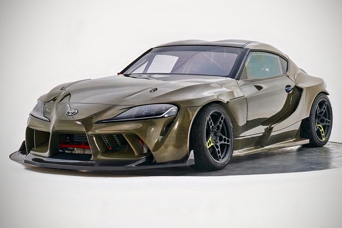 Toyota GR Supra Transformed Into 1,000-HP Drift Car With 2JZ Heart