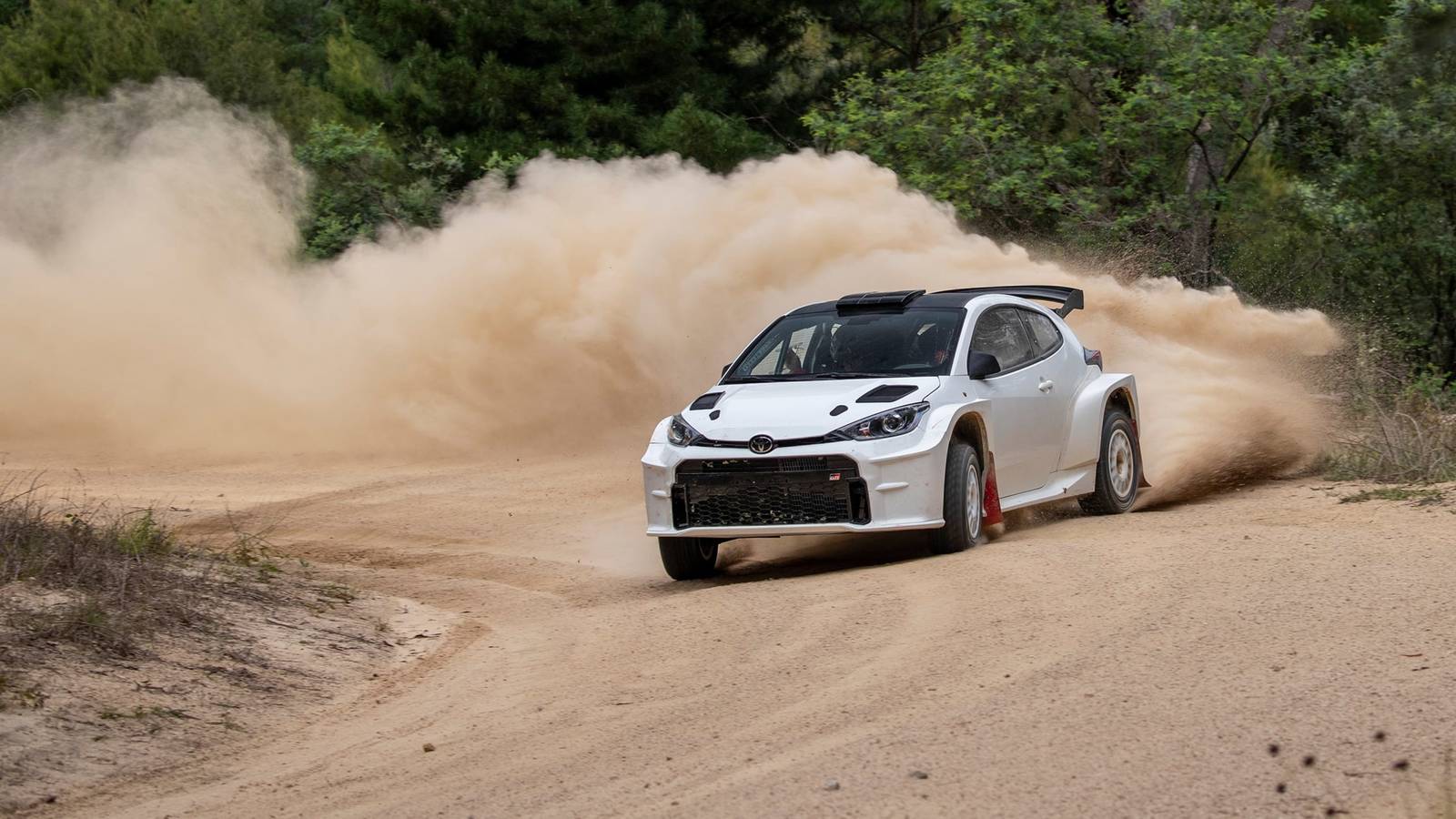 Check Out The New Toyota GR Yaris Rally Car In Action