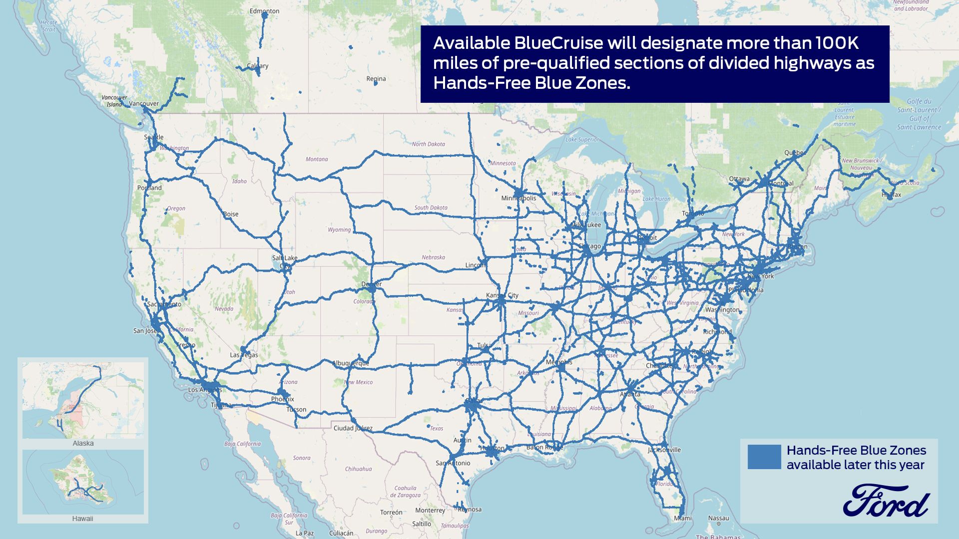 Ford BlueCruise Hands-Free Driving System Is Tesla's Worst Nightmare