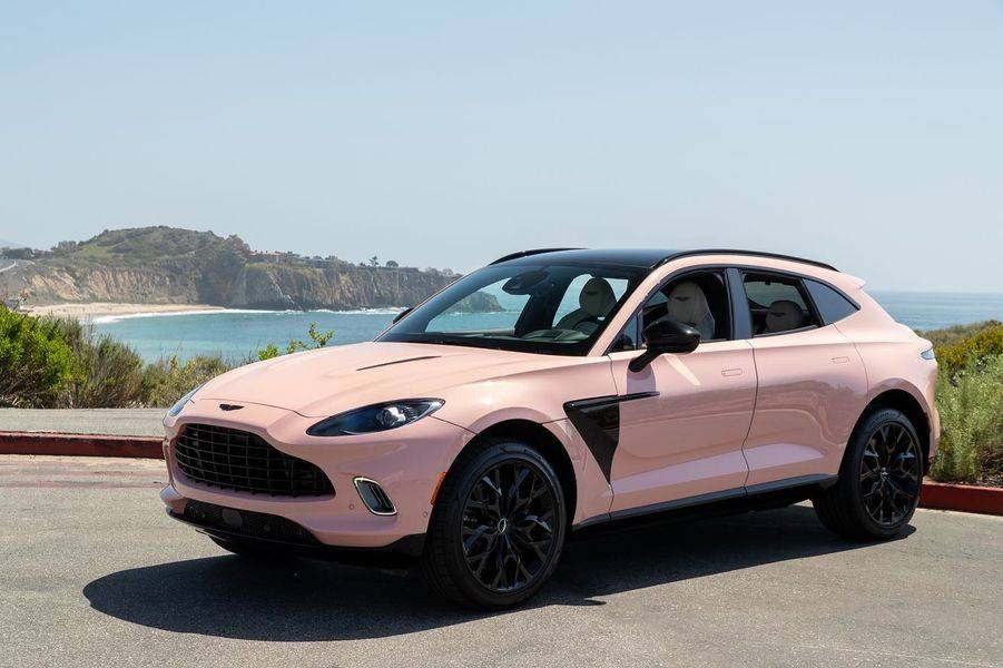This Is The Only Pink Aston Martin DBX In The World