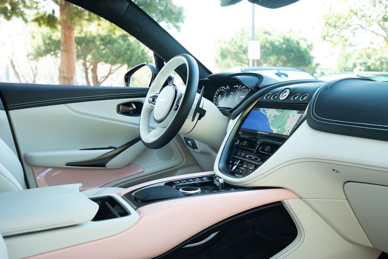 This Is The Only Pink Aston Martin DBX In The World