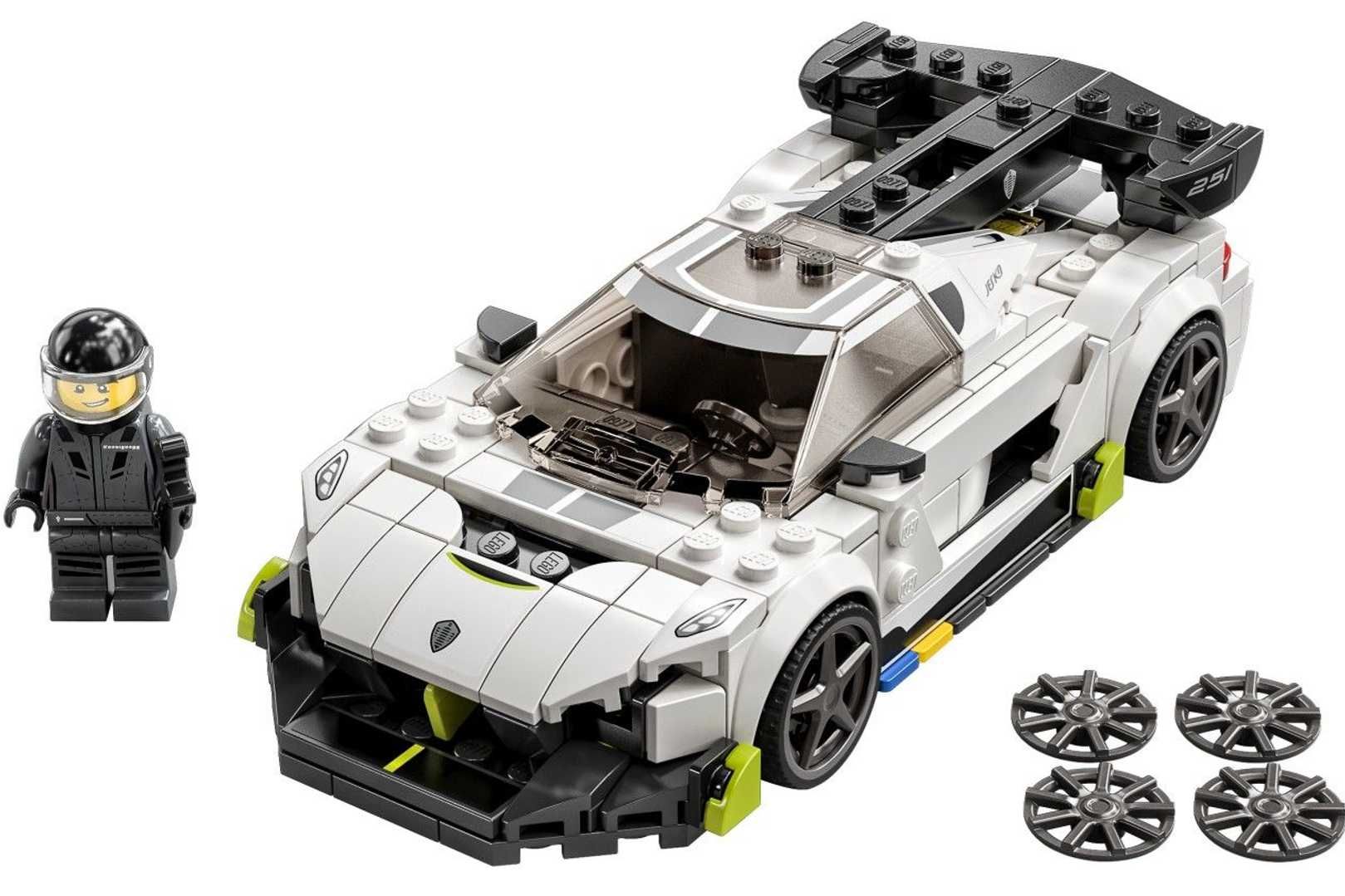 New Lego Speed Champions Include Koenigsegg Jesko, McLaren