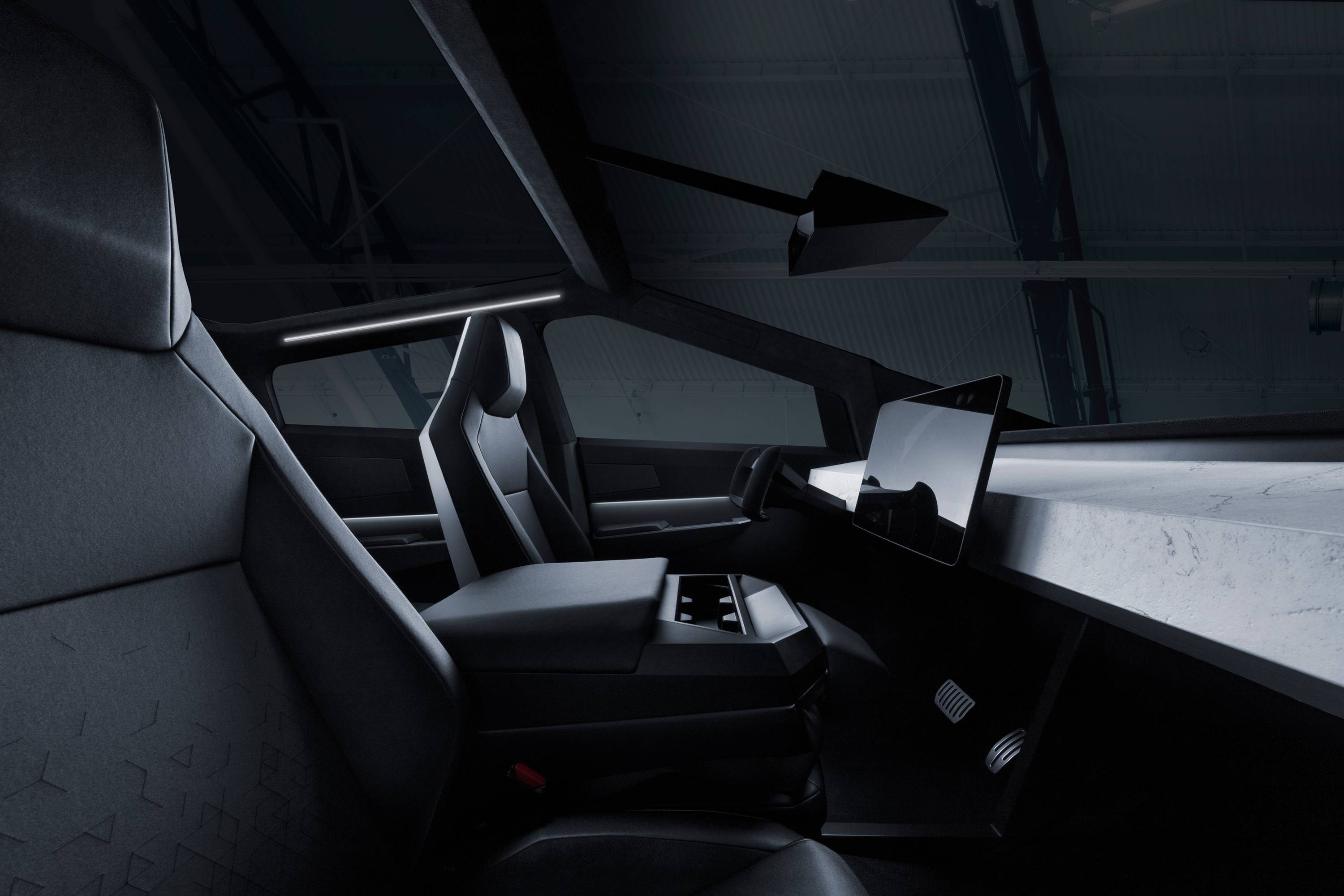 2025 Tesla Cybertruck Interior Photos 2025 Tesla Cybertruck Interior Photos