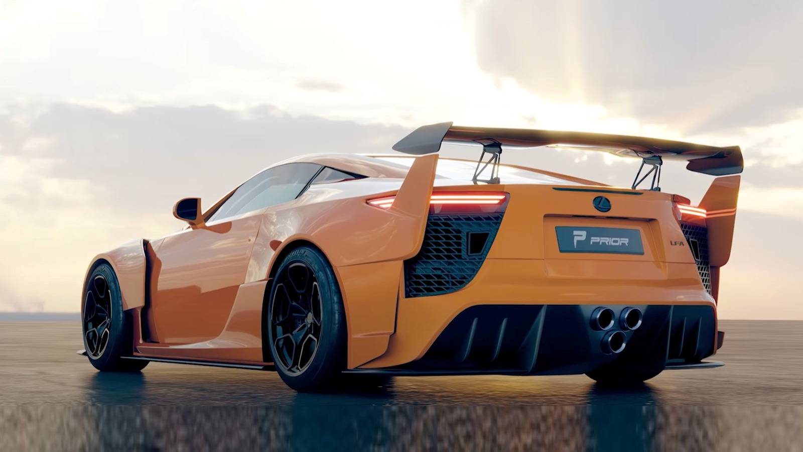 This Is The Widebody Lexus LFA That Should Have Been