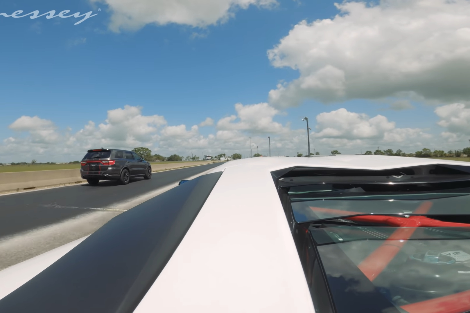 Drag Race: 1,000-HP Dodge Durango Destroys Lamborghini Aventador