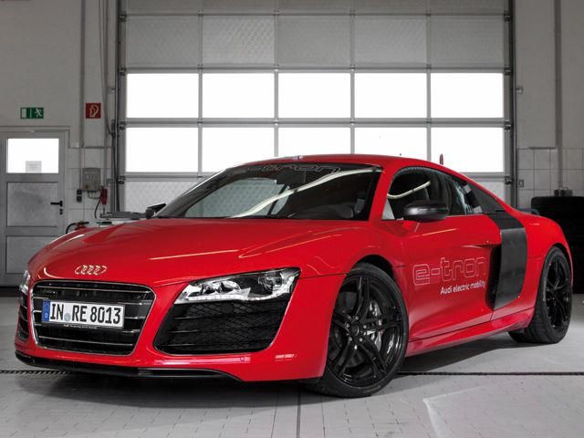 Iron Man Promotes Audi R8 e tron
