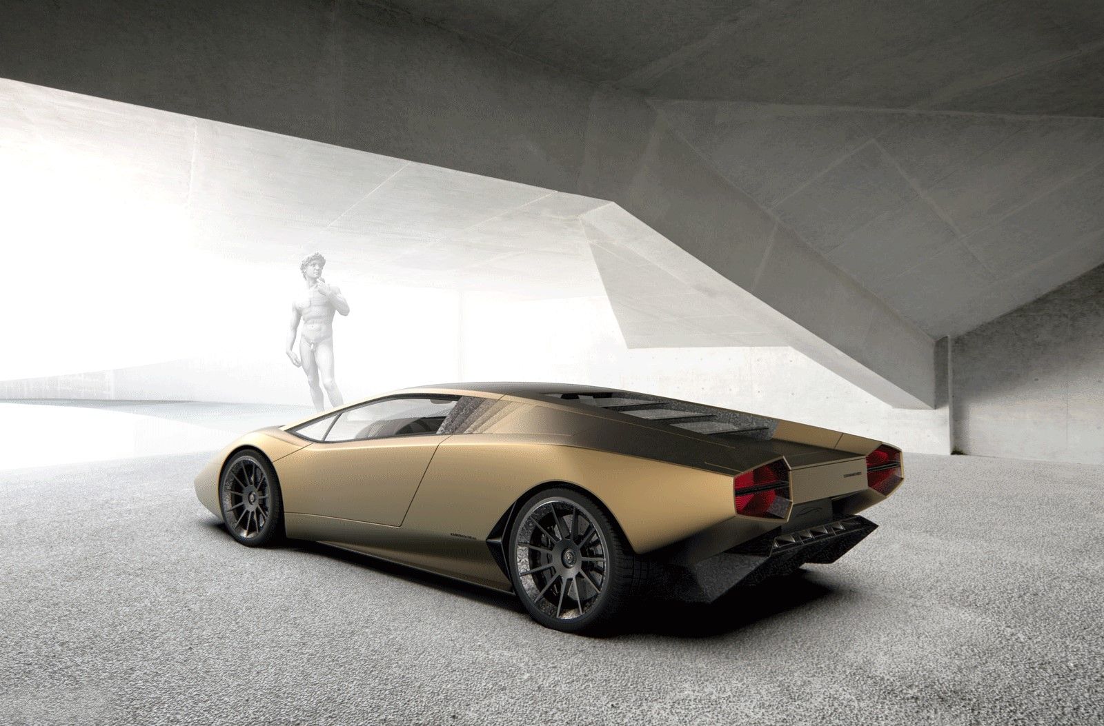 The Lamborghini Countach 50 Concept Is Retro Perfection