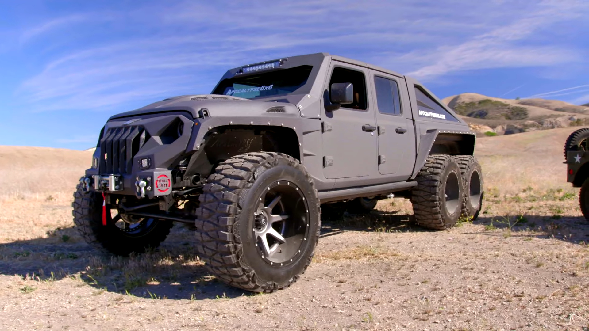 Jay Leno Drives A Jeep Gladiator Built For The Apocalypse