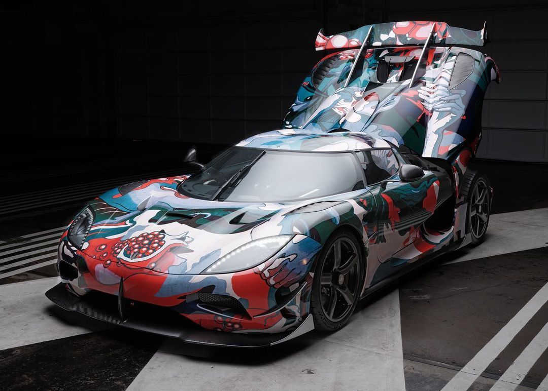 Koenigsegg Agera RS Turned Into World's Fastest Art Car