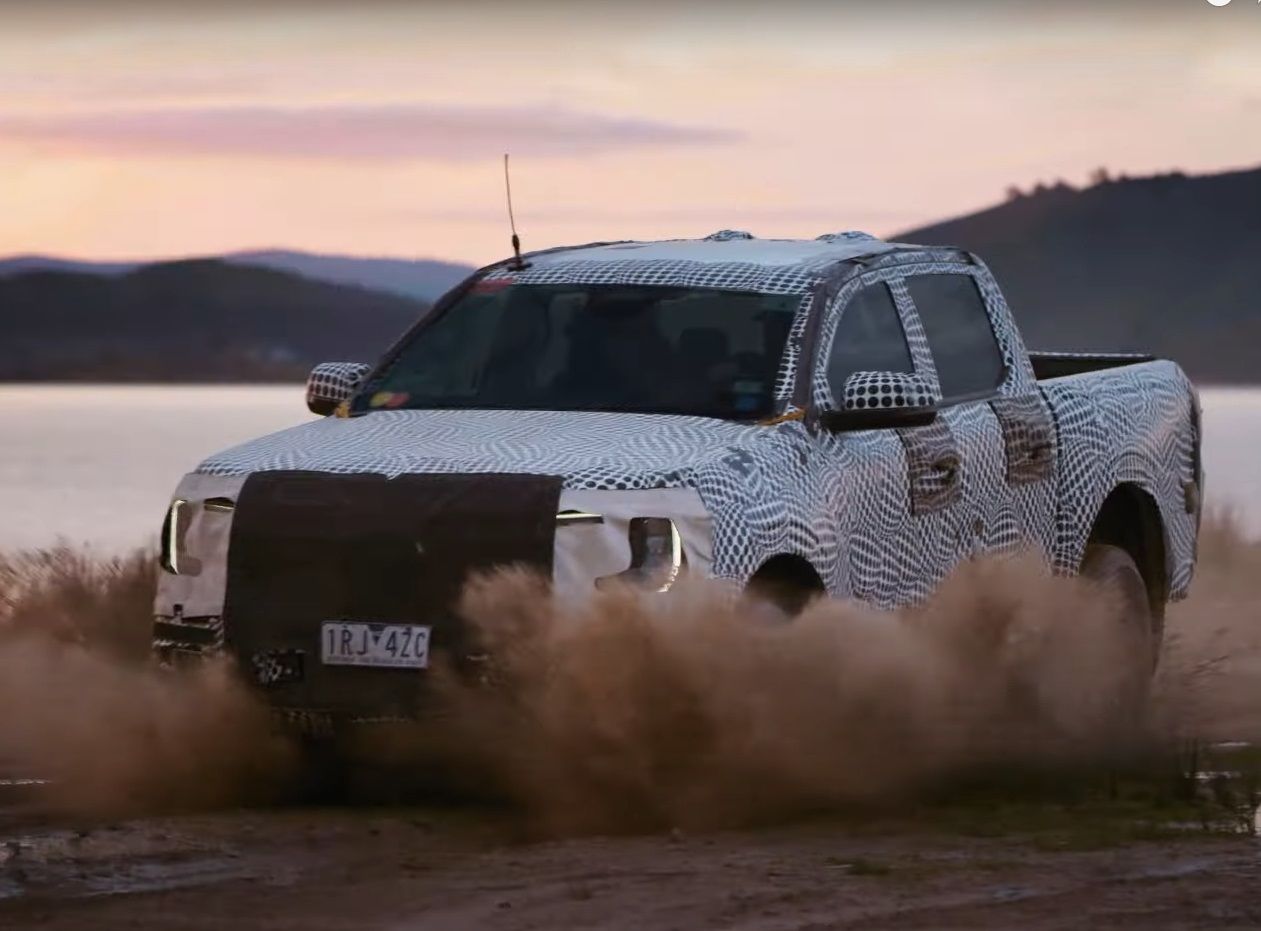 Ford Raptor Verhoogde Camouflage