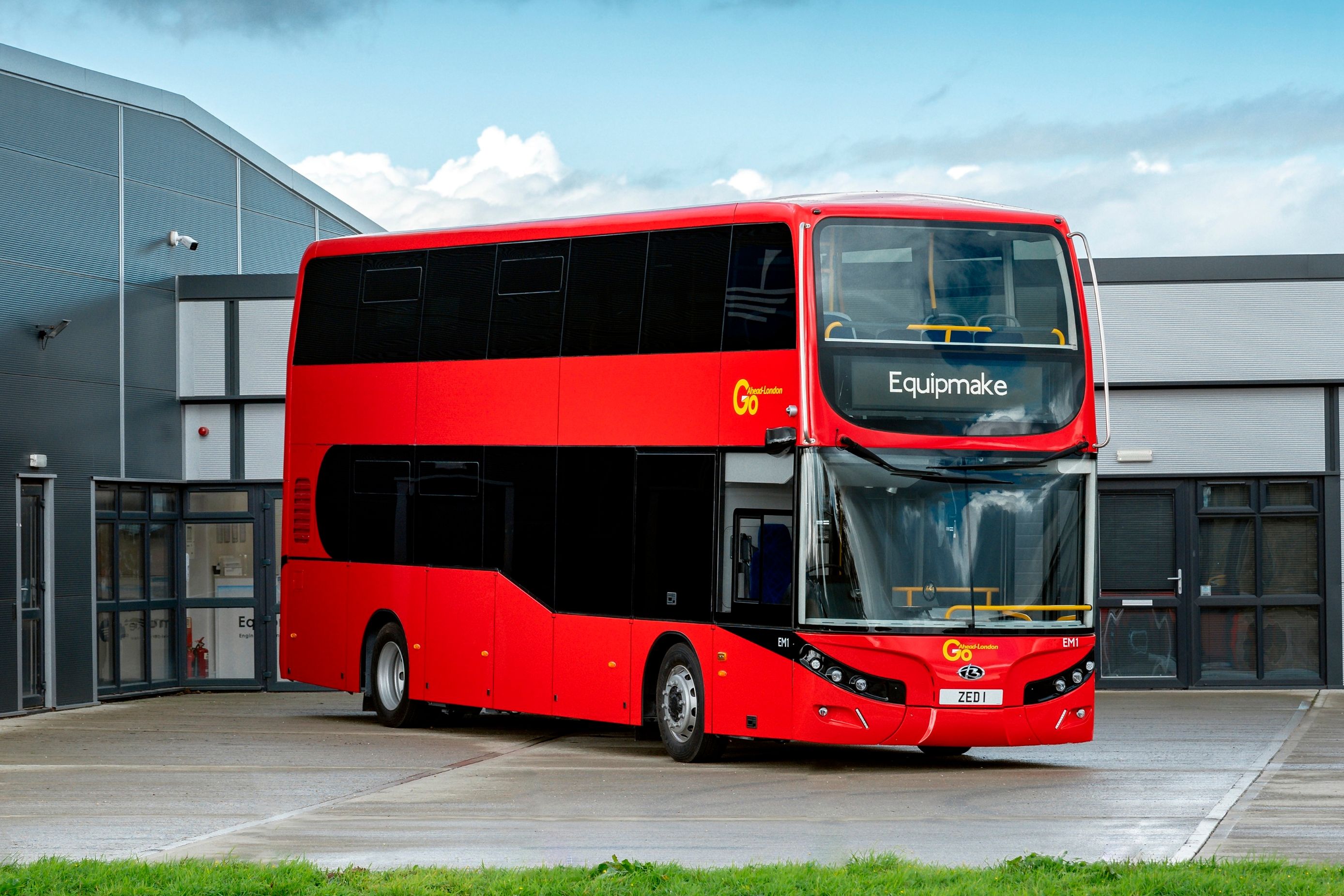 Meet London's New 300-Mile Range Electric Double Decker Bus