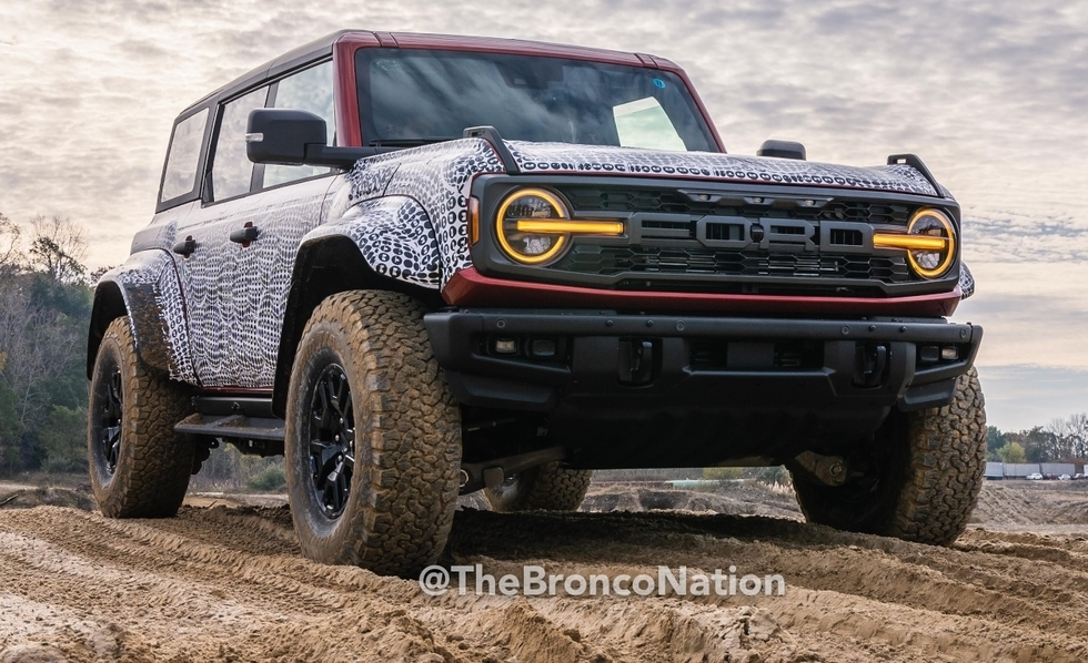 Watch The New Ford Bronco Raptor In Off-Road Action