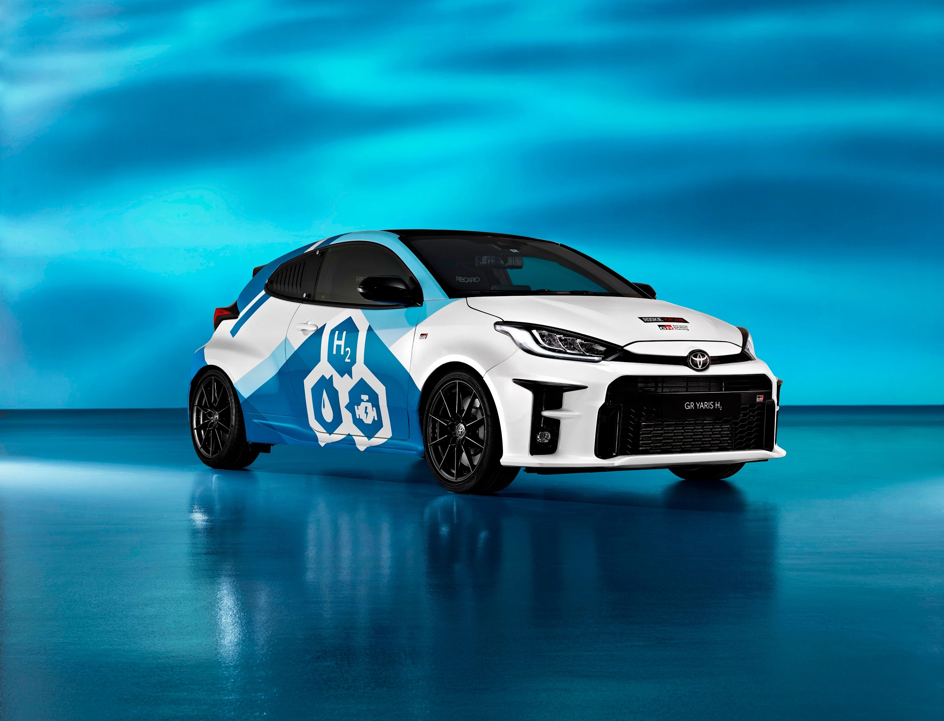 Meet Toyota's Hydrogen-Powered GR Yaris Hot Hatch