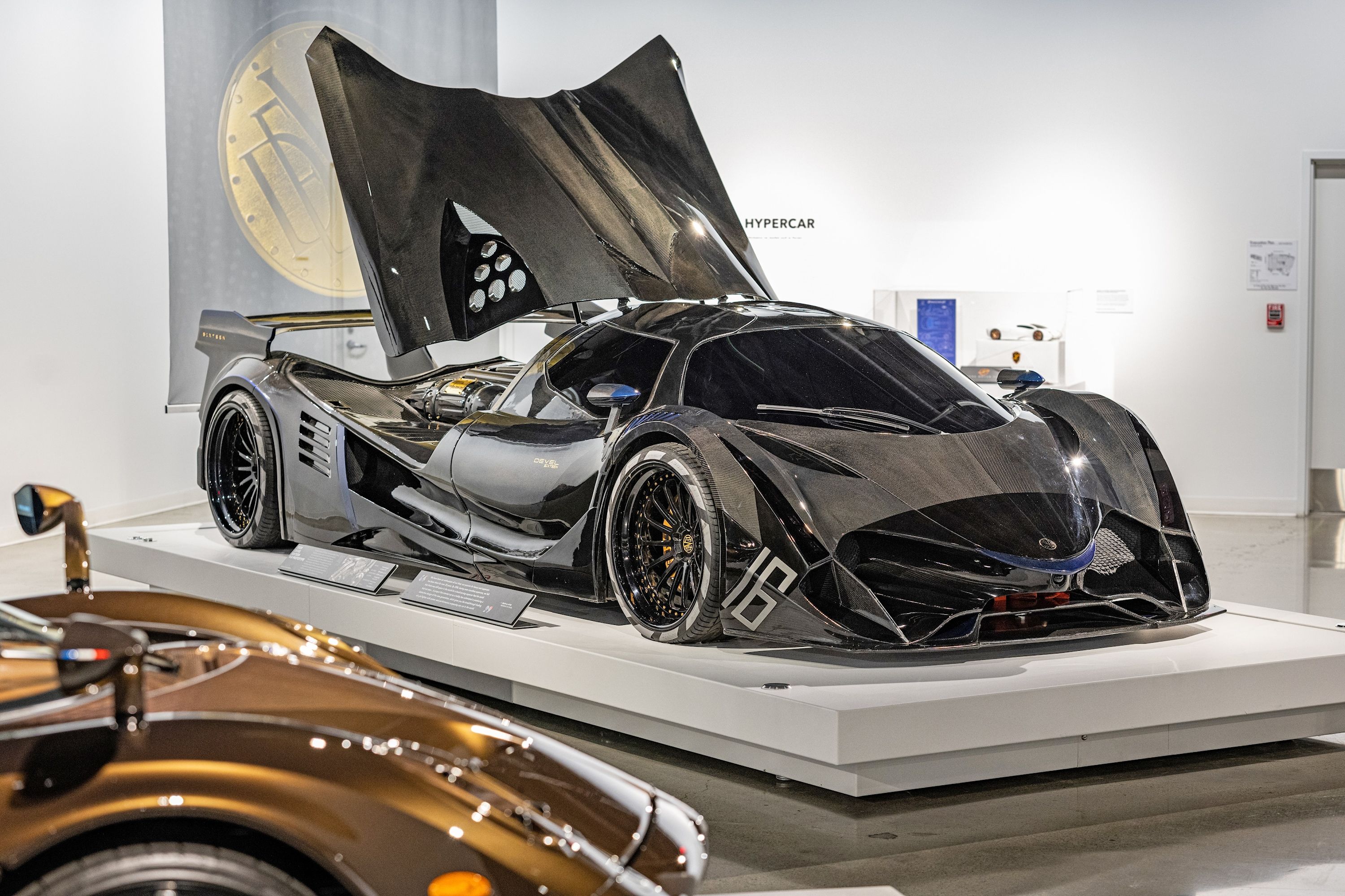 5,000-HP Devel Sixteen Headlines Petersen Museum Hypercar Exhibit