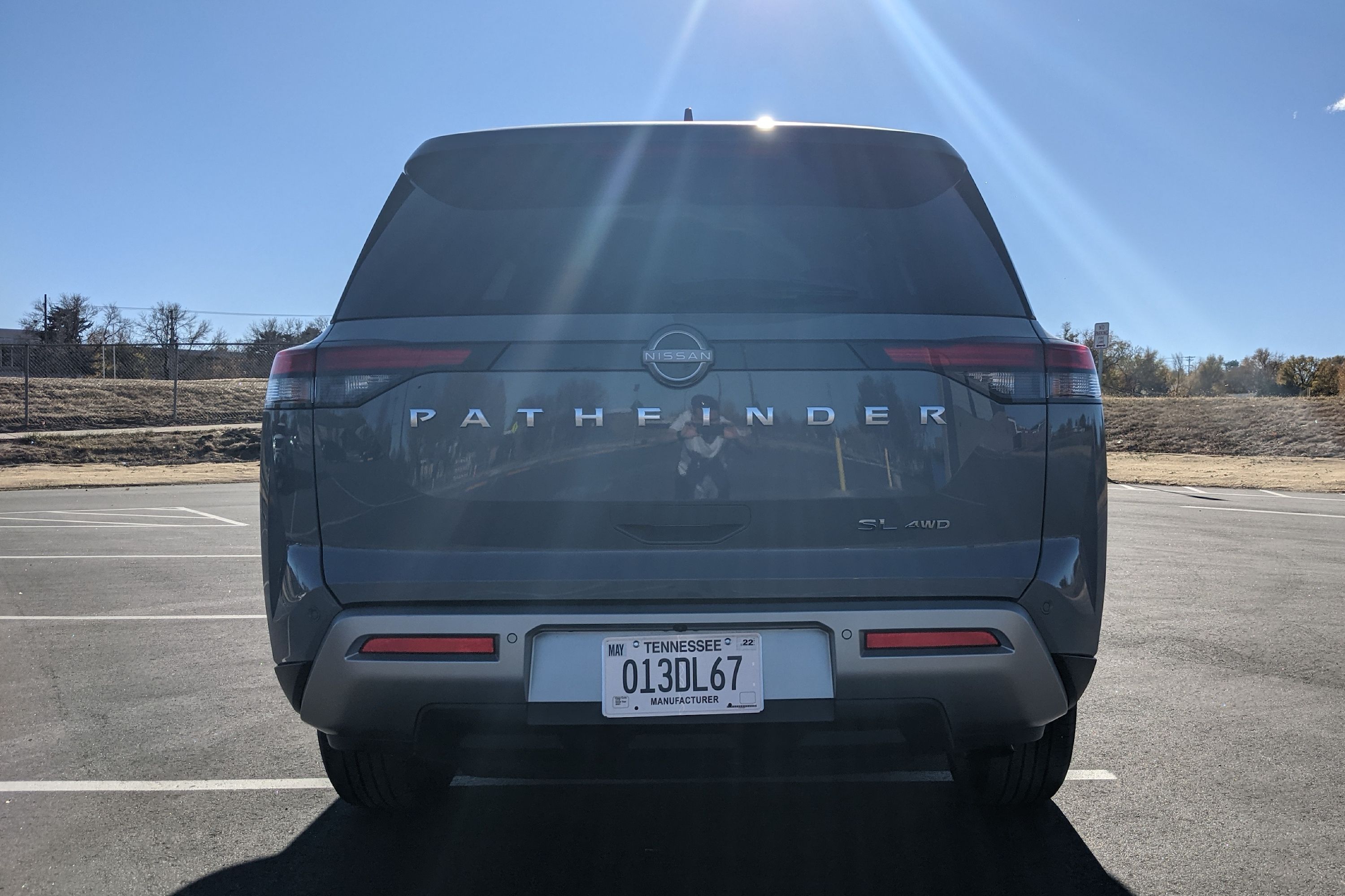 2024 Nissan Pathfinder SL Rear view