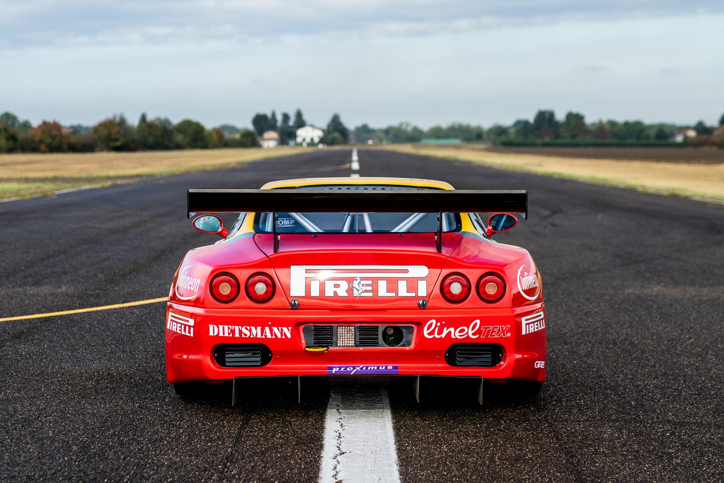 Rare Ferrari 550 Racer Is One Of Only Two In The World