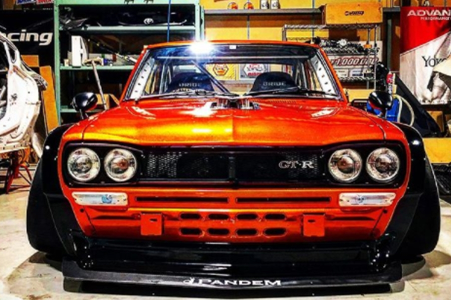 This Insane Nissan Skyline GT-R Has A NASCAR V8 Engine