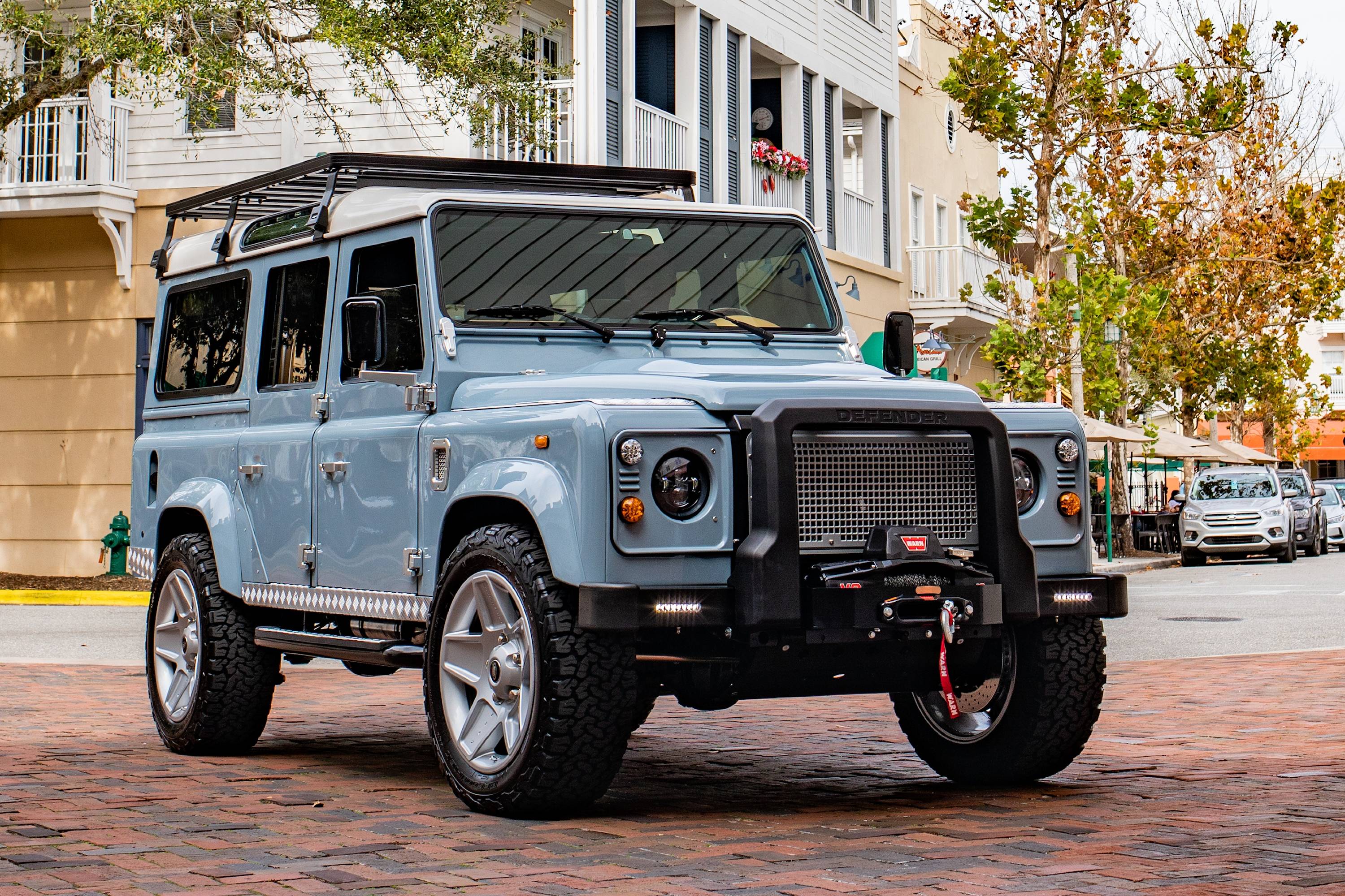 Defender 100 Ev This Company Built An Electric Defender Before Land Rover