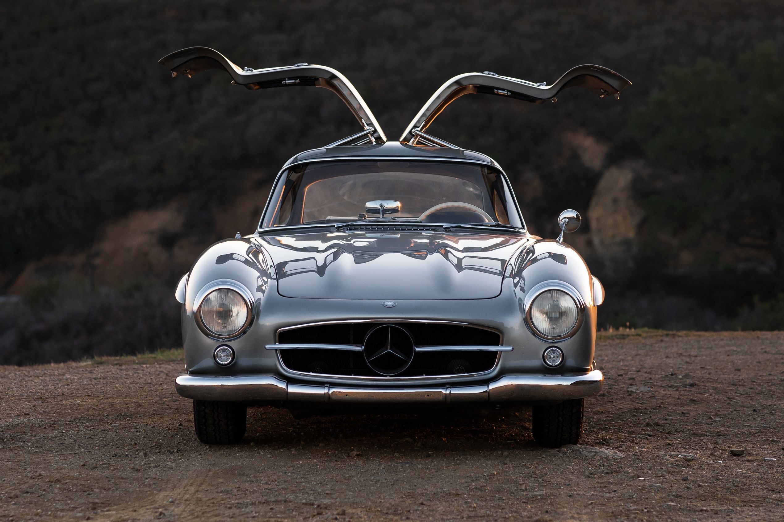 Benz 300SL club グリルバッジ Mercedes-Benz 300SL. 1:8 scale model kit, Agora Models